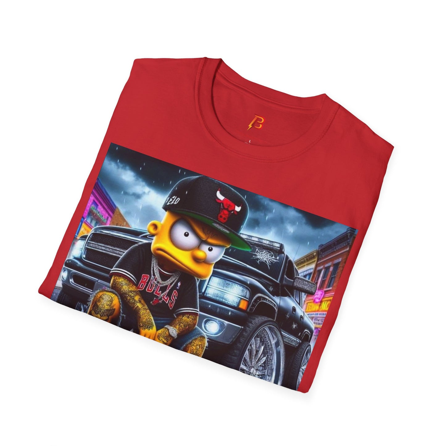 T-Shirt Unisex Bart Simpson Streetwear – Maglietta Urban Hip Hop | Cultura Pop & Moda Anni ’90