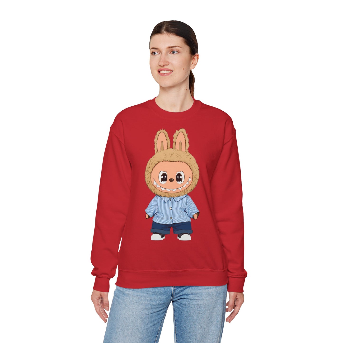 Felpa Unisex Labubu Streetwear – Sweatshirt Casual in Cotone, Comfort e Stile Unico.