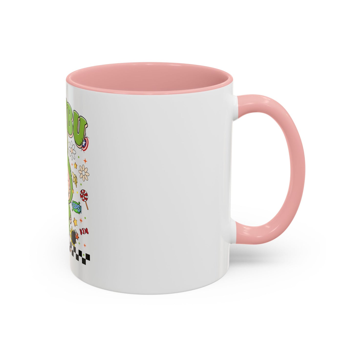 Tazza Labubu Pop Art | Tazza Colorata in Ceramica 315 ml – Collezione Personalizzabile.