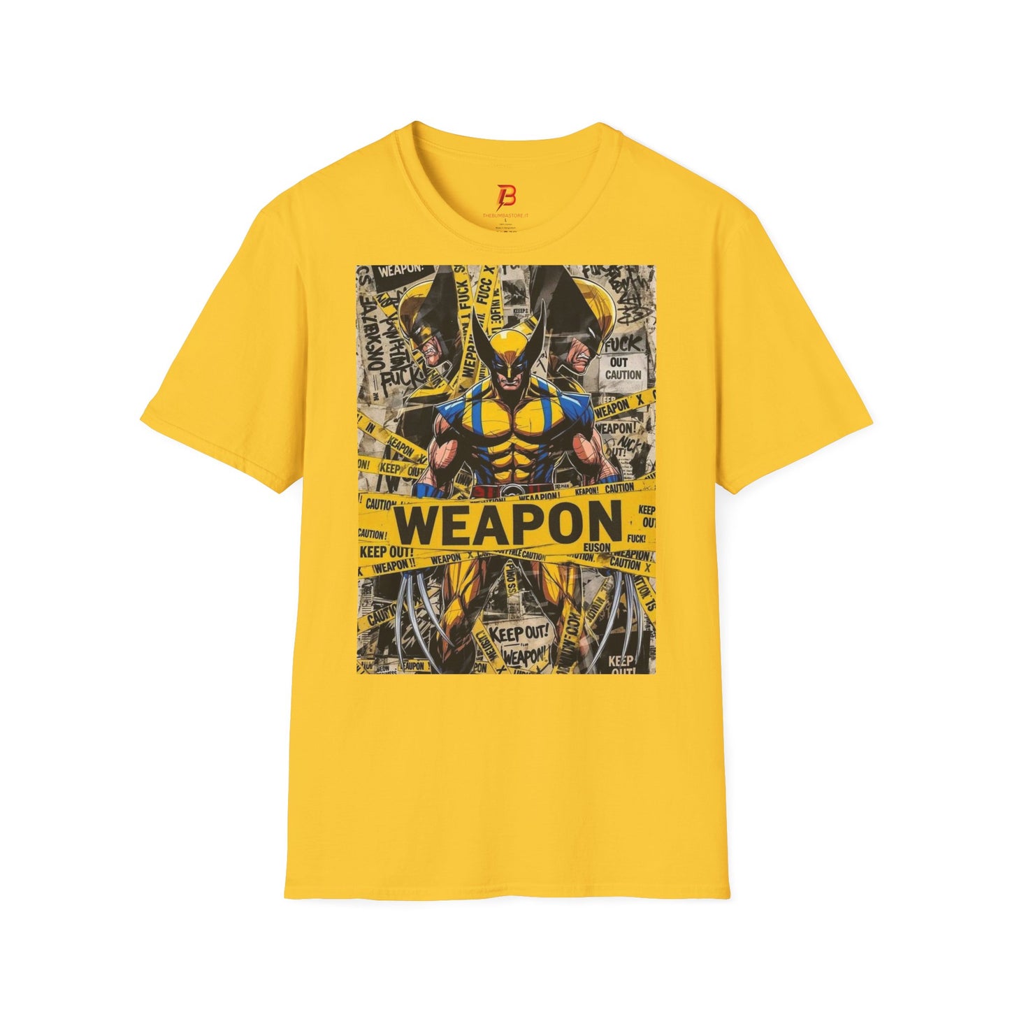 T-Shirt Unisex Wolverine – Maglietta Supereroe Marvel | Streetwear in Cotone 100%.
