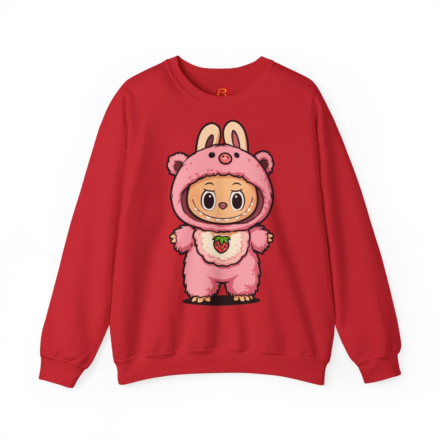 Felpa Unisex Labubu Rosa – Sweatshirt Streetwear Casual, Comfort e Stile Giocoso.