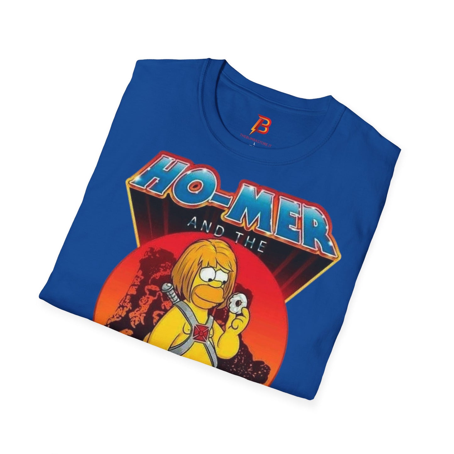 T-Shirt Unisex Homer Simpson He-Man – Maglietta Parodia Donut | Cultura Pop & Retro