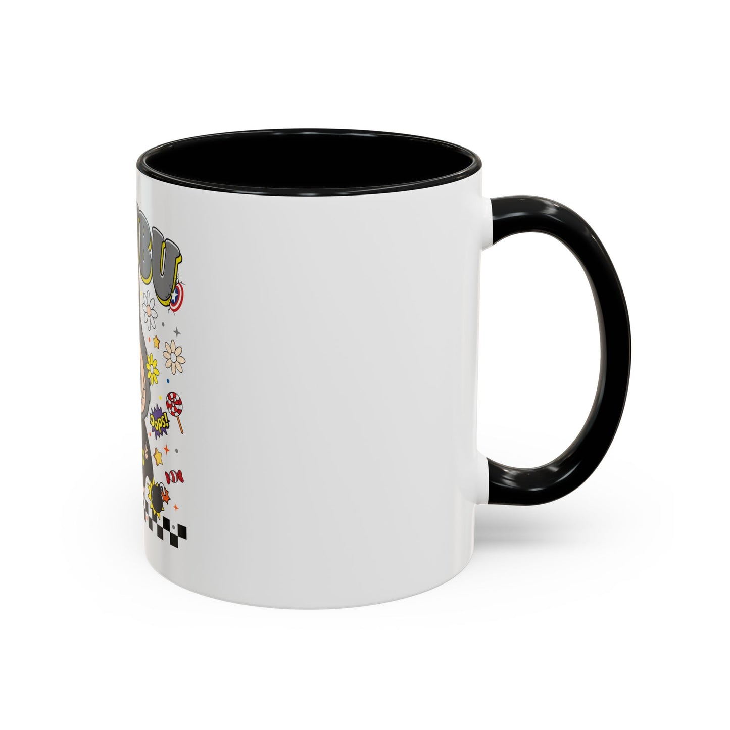 Tazza Labubu Pop Art | Tazza Colorata in Ceramica 315 ml – Collezione Personalizzabile.