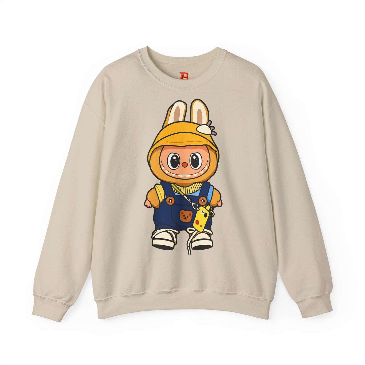 Felpa Unisex Labubu Hoodie Style – Sweatshirt - Streetwear Heavy Blend.