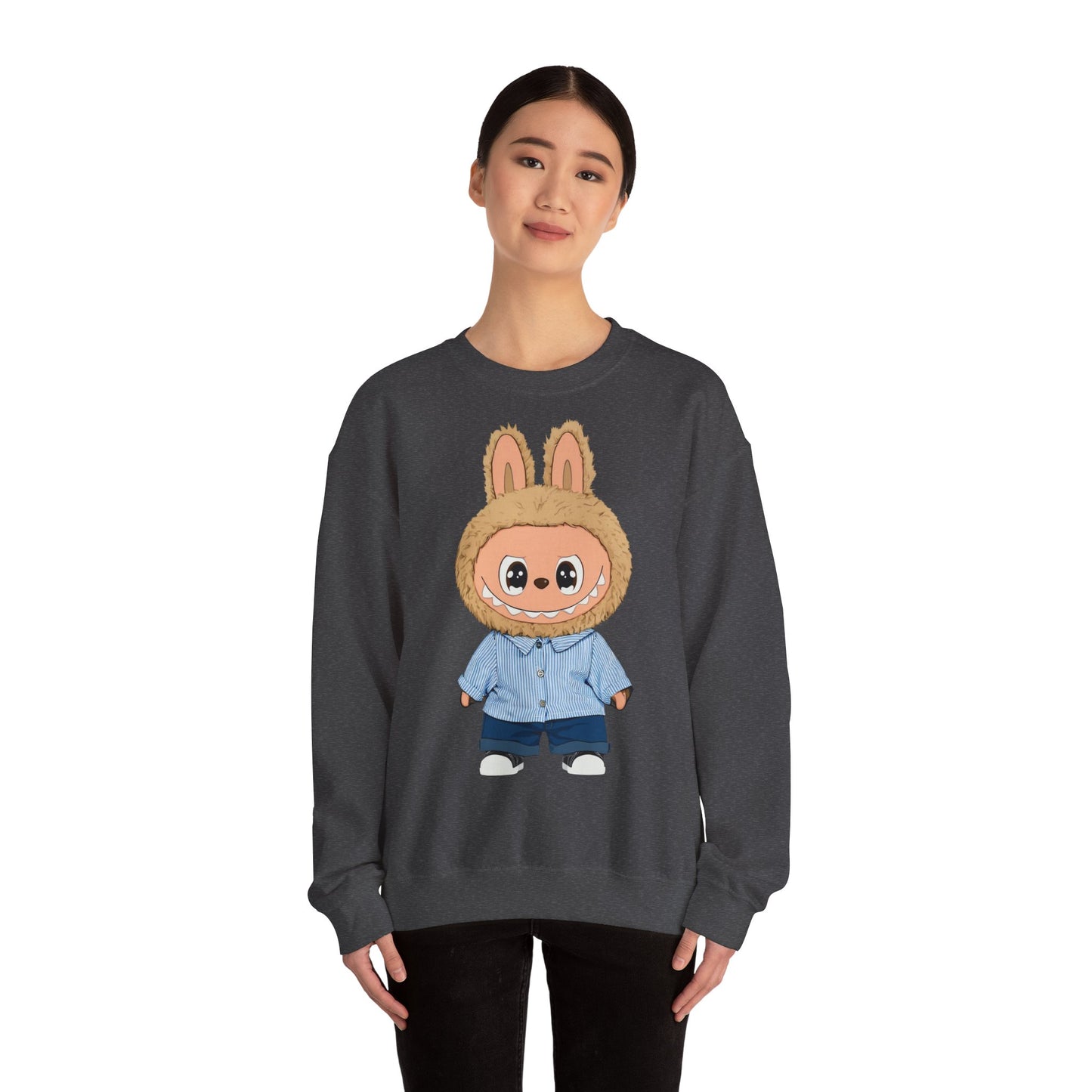 Felpa Unisex Labubu Streetwear – Sweatshirt Casual in Cotone, Comfort e Stile Unico.