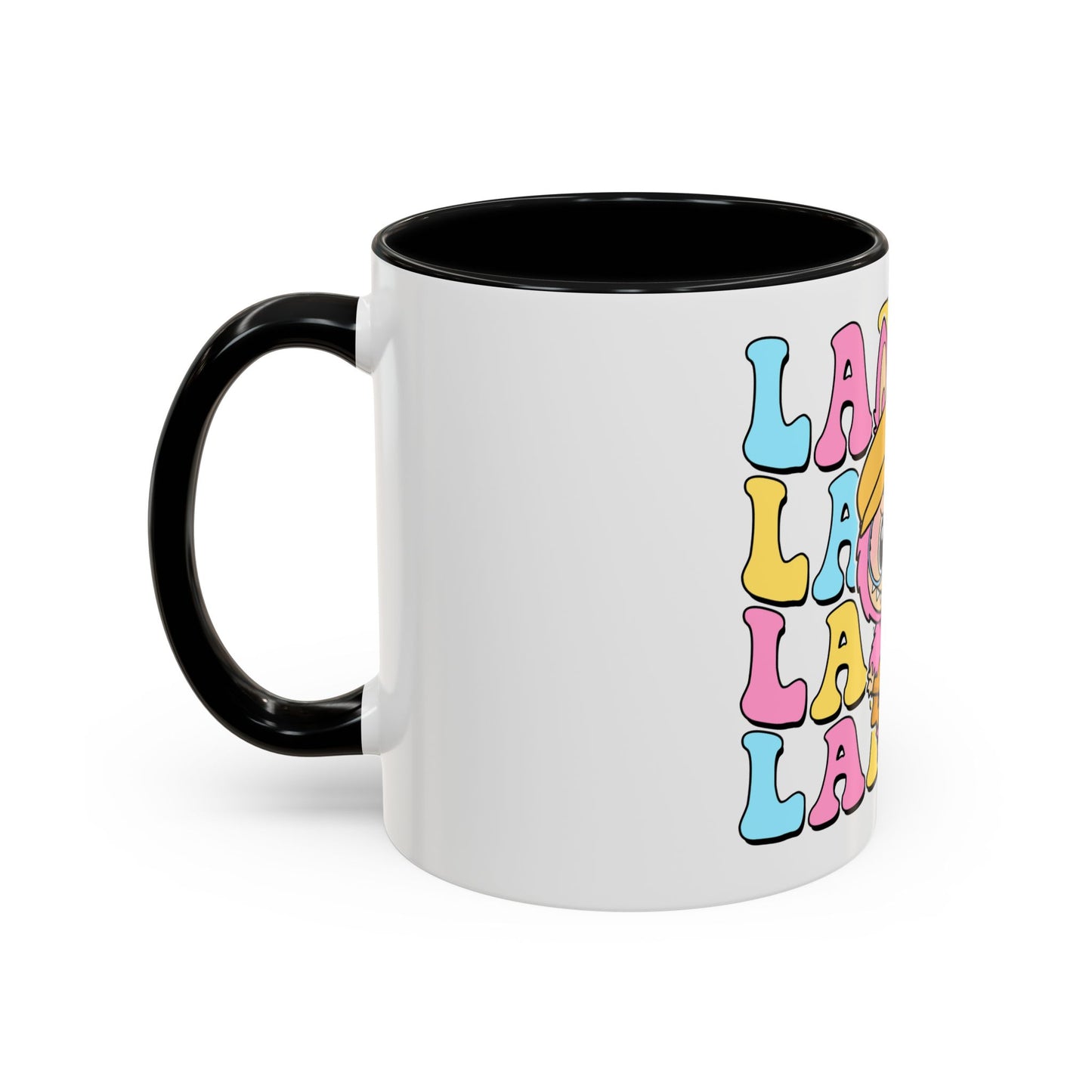 Tazza Labubu Pop Art | Tazza Colorata in Ceramica 315 ml – Collezione Personalizzabile.