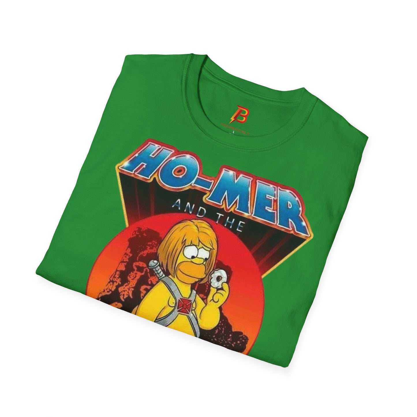 T-Shirt Unisex Homer Simpson He-Man – Maglietta Parodia Donut | Cultura Pop & Retro