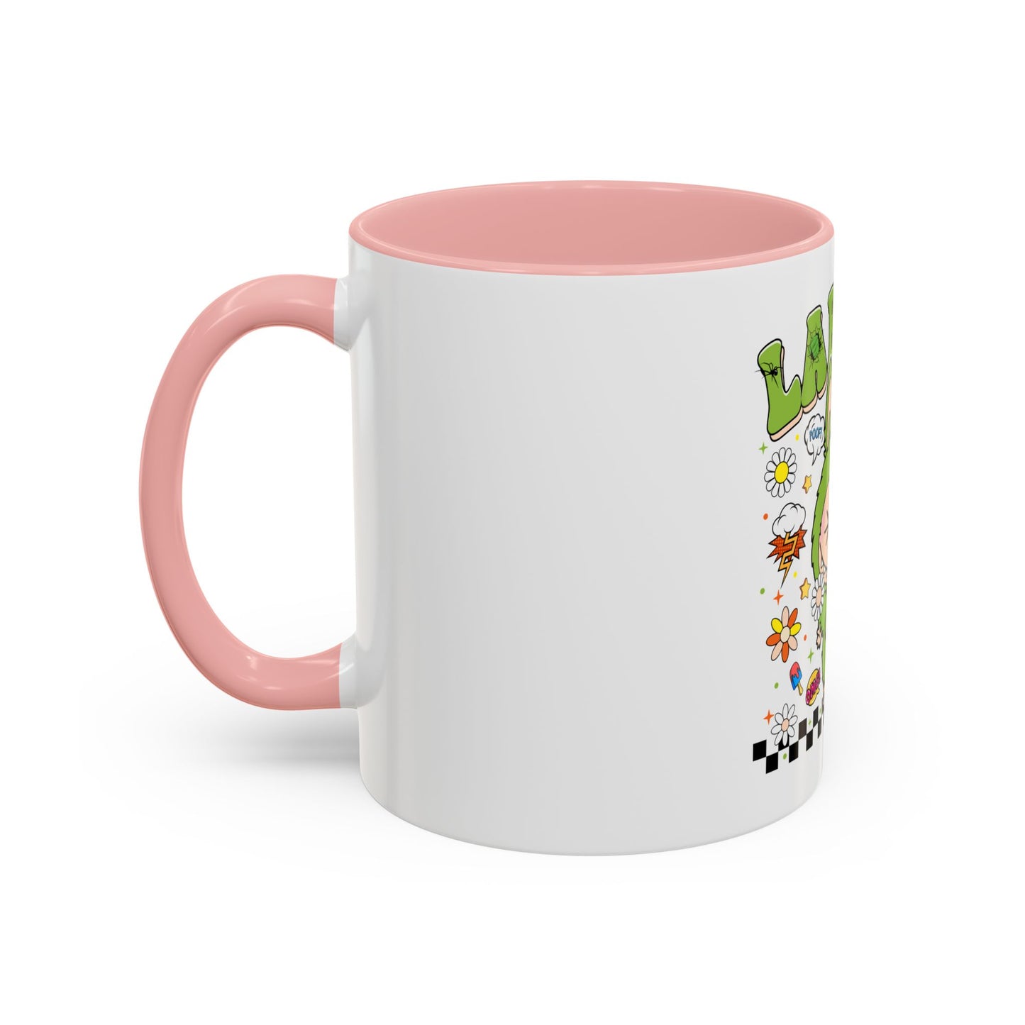 Tazza Labubu Pop Art | Tazza Colorata in Ceramica 315 ml – Collezione Personalizzabile.