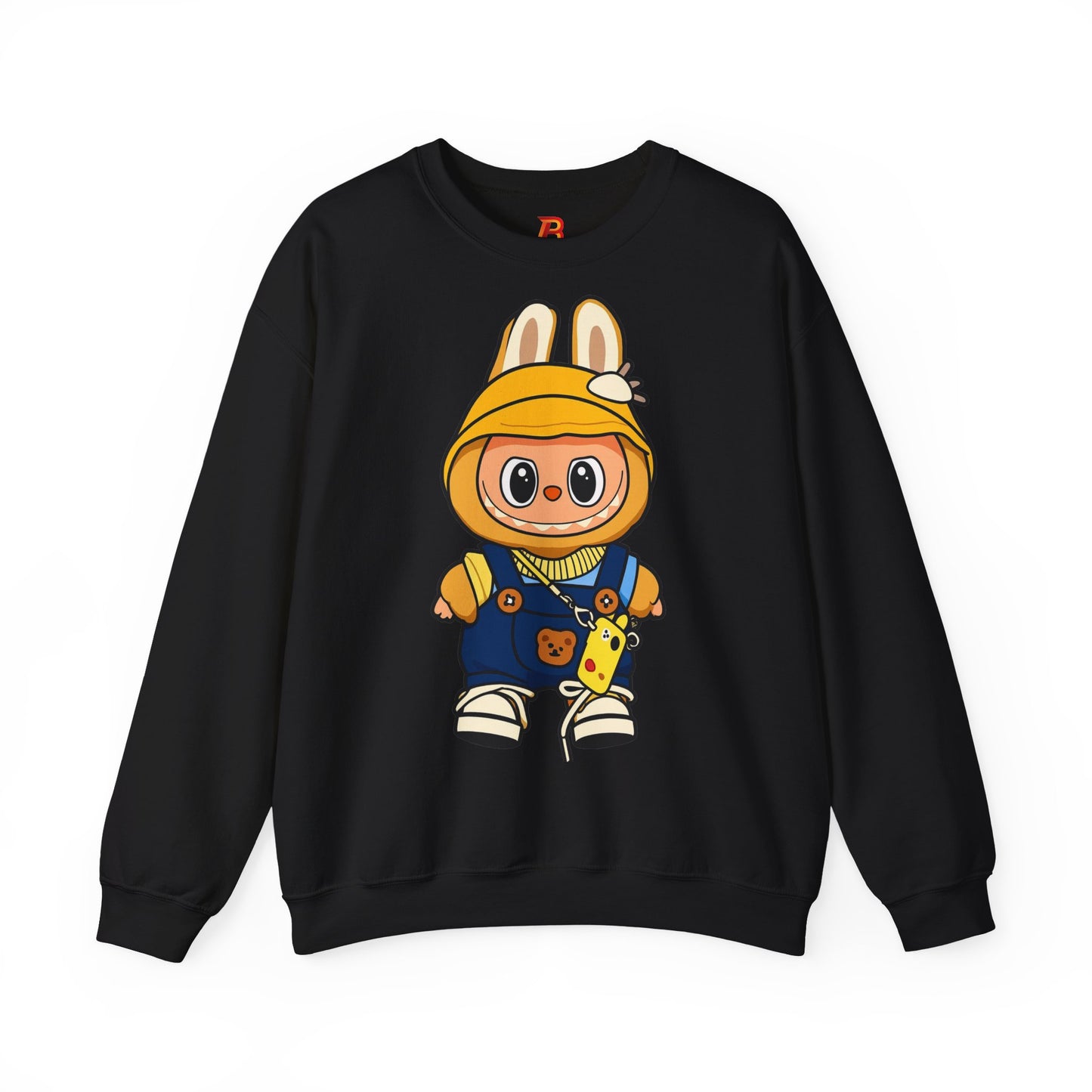 Felpa Unisex Labubu Hoodie Style – Sweatshirt - Streetwear Heavy Blend.