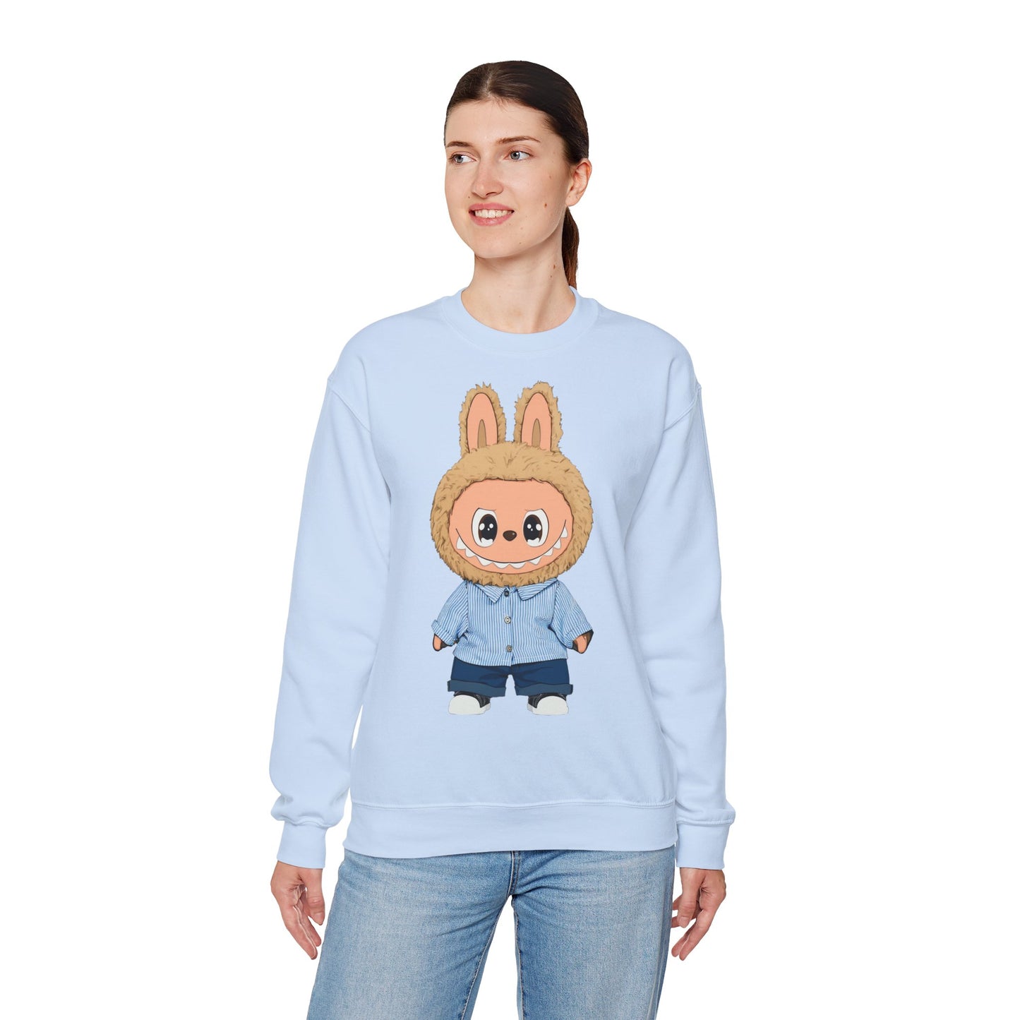 Felpa Unisex Labubu Streetwear – Sweatshirt Casual in Cotone, Comfort e Stile Unico.