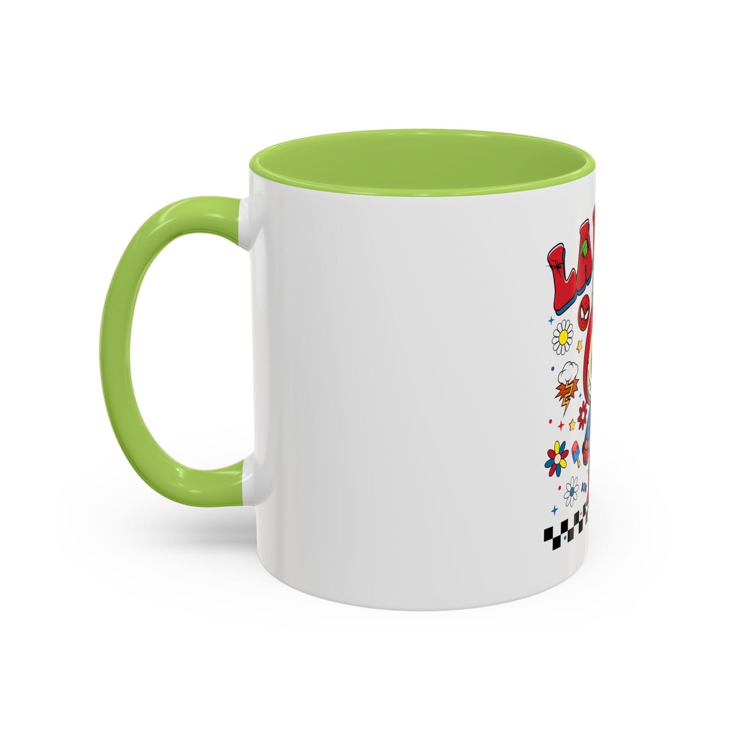 Tazza Labubu Pop Art | Tazza Colorata in Ceramica 315 ml – Collezione Personalizzabile.