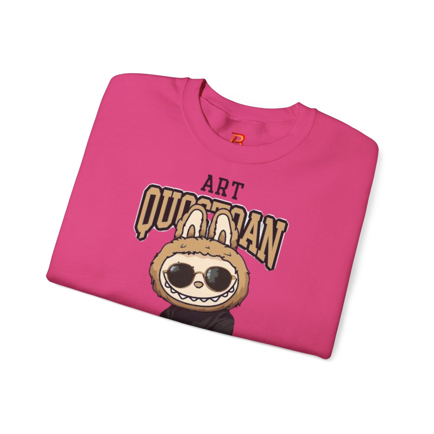 Felpa Unisex Labubu Art Quotidian – Streetwear Casual Heavy Blend.