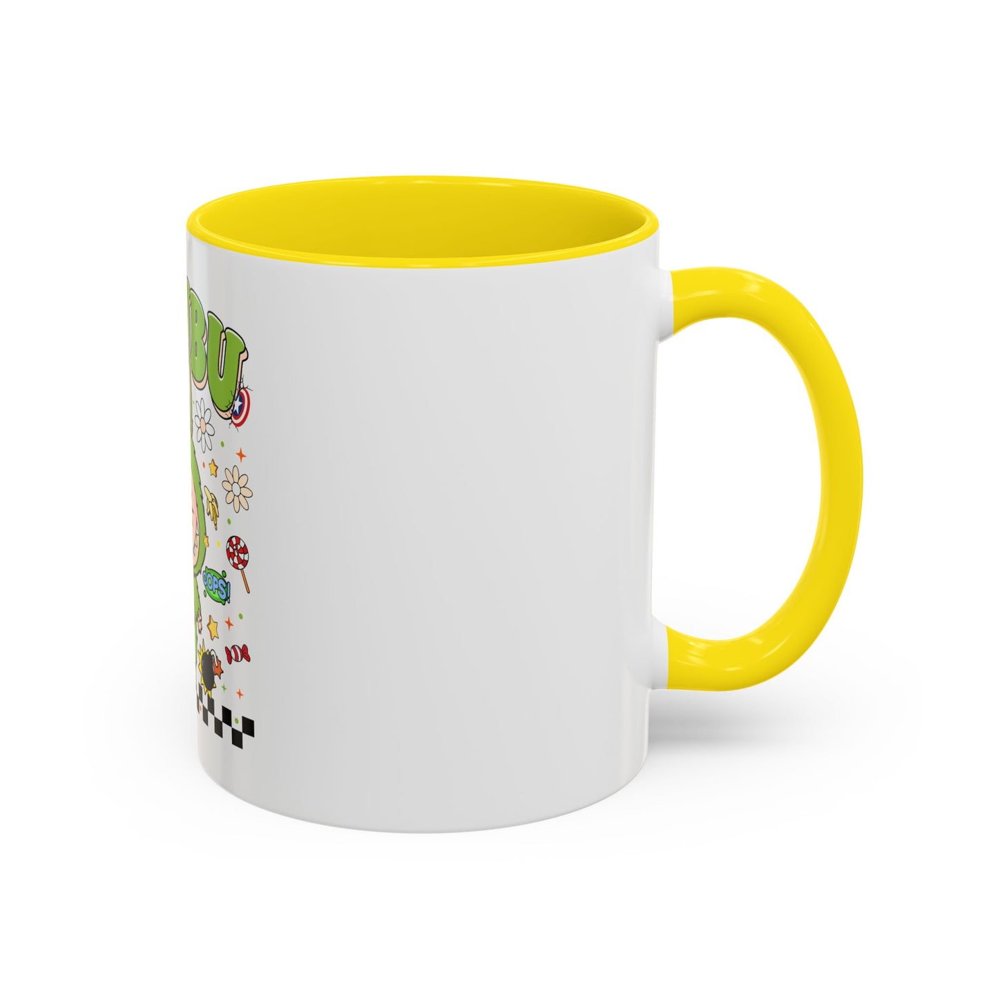 Tazza Labubu Pop Art | Tazza Colorata in Ceramica 315 ml – Collezione Personalizzabile.