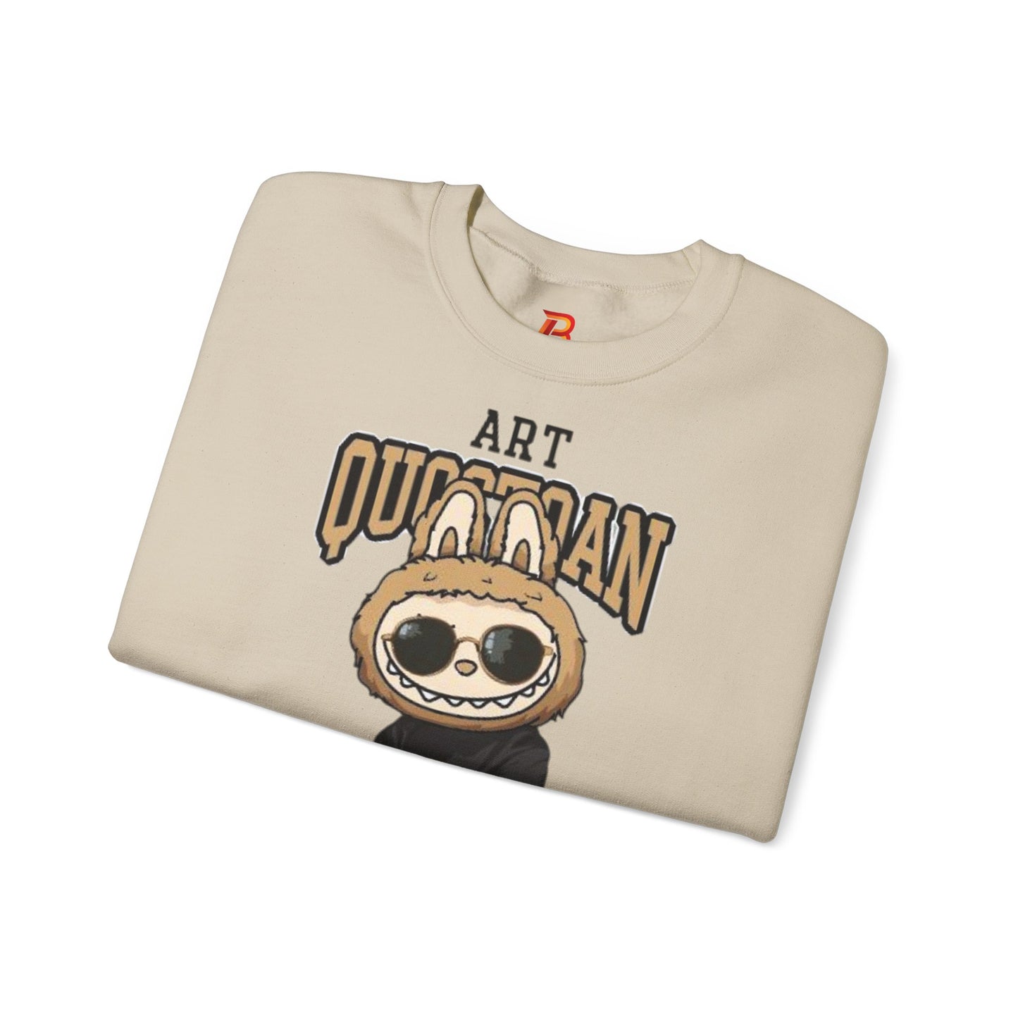 Felpa Unisex Labubu Art Quotidian – Streetwear Casual Heavy Blend.