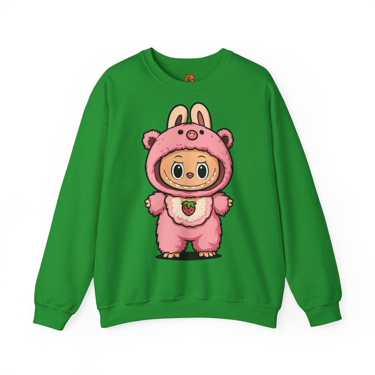 Felpa Unisex Labubu Rosa – Sweatshirt Streetwear Casual, Comfort e Stile Giocoso.