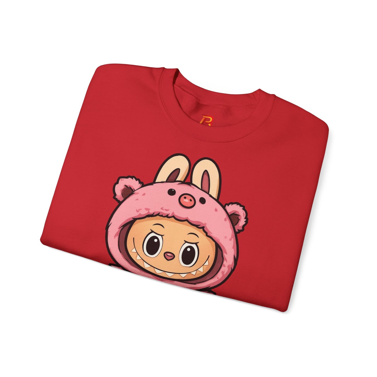 Felpa Unisex Labubu Rosa – Sweatshirt Streetwear Casual, Comfort e Stile Giocoso.
