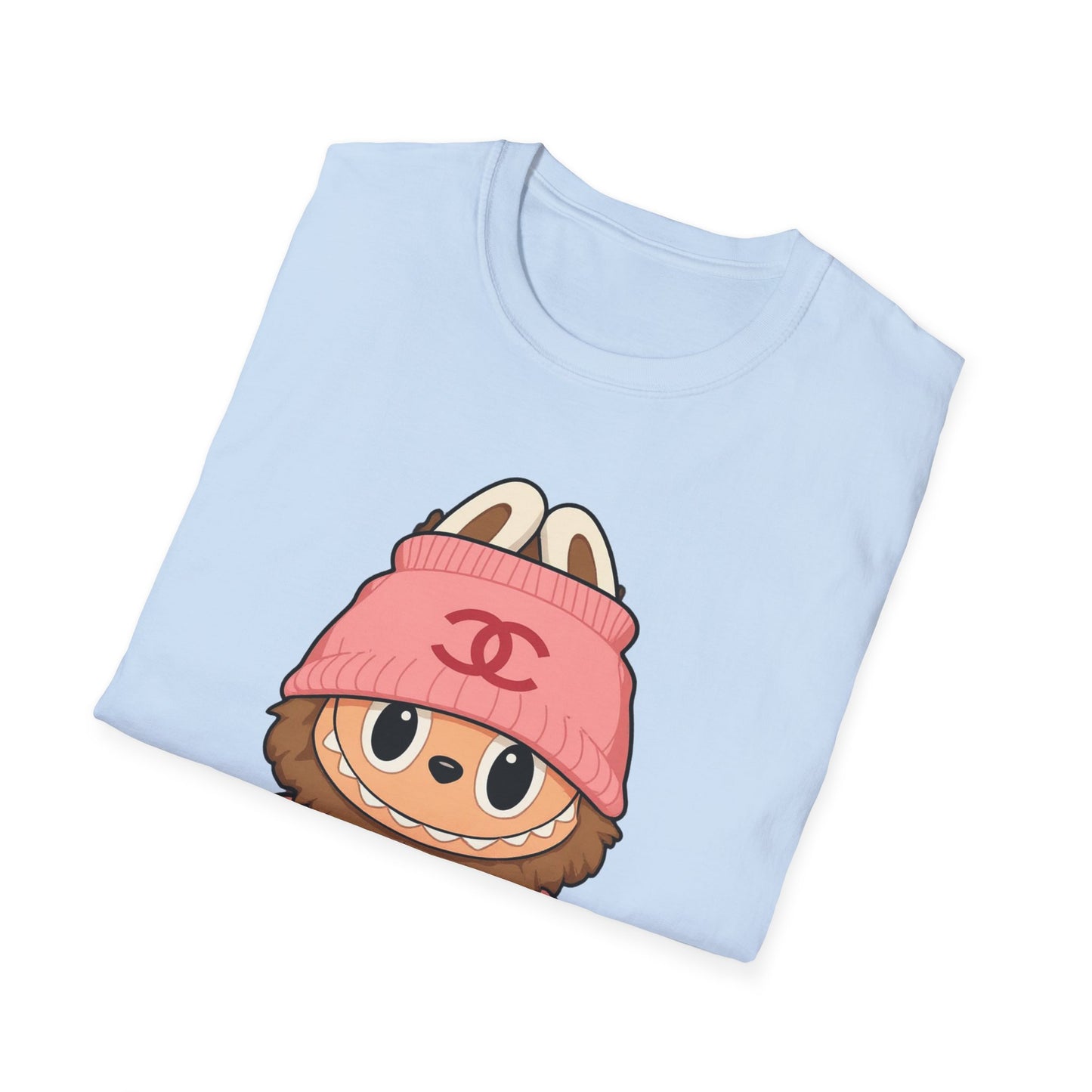 T-Shirt Unisex Labubu Softstyle – Outfit Streetwear  Kawaii.