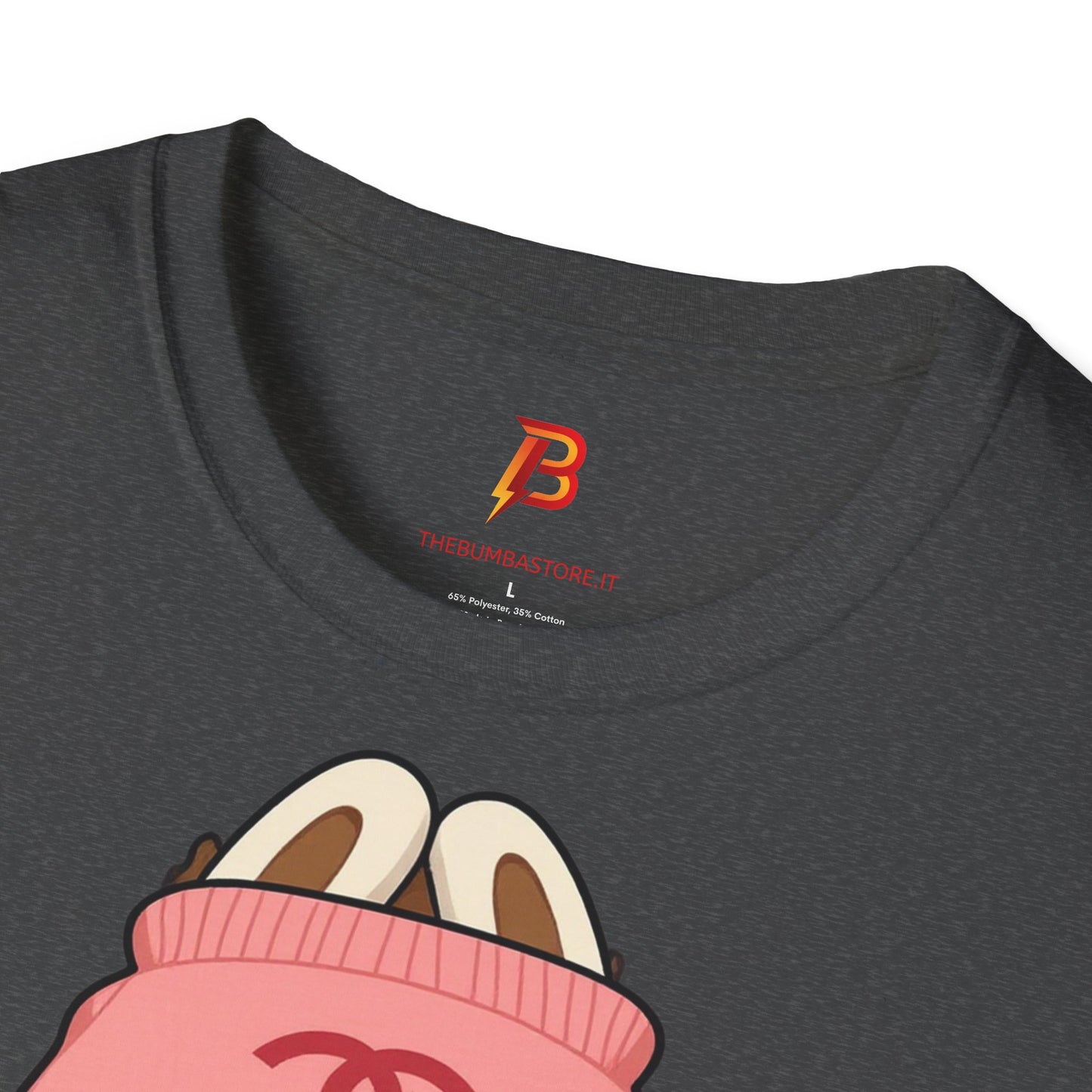 T-Shirt Unisex Labubu Softstyle – Outfit Streetwear  Kawaii.