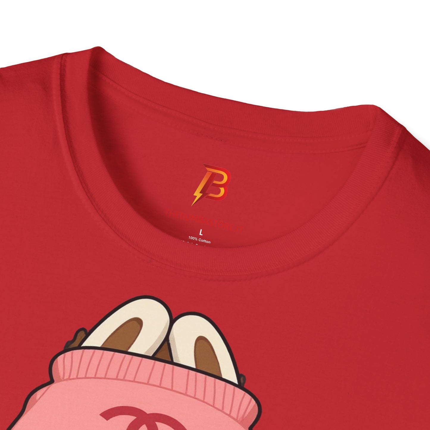 T-Shirt Unisex Labubu Softstyle – Outfit Streetwear  Kawaii.