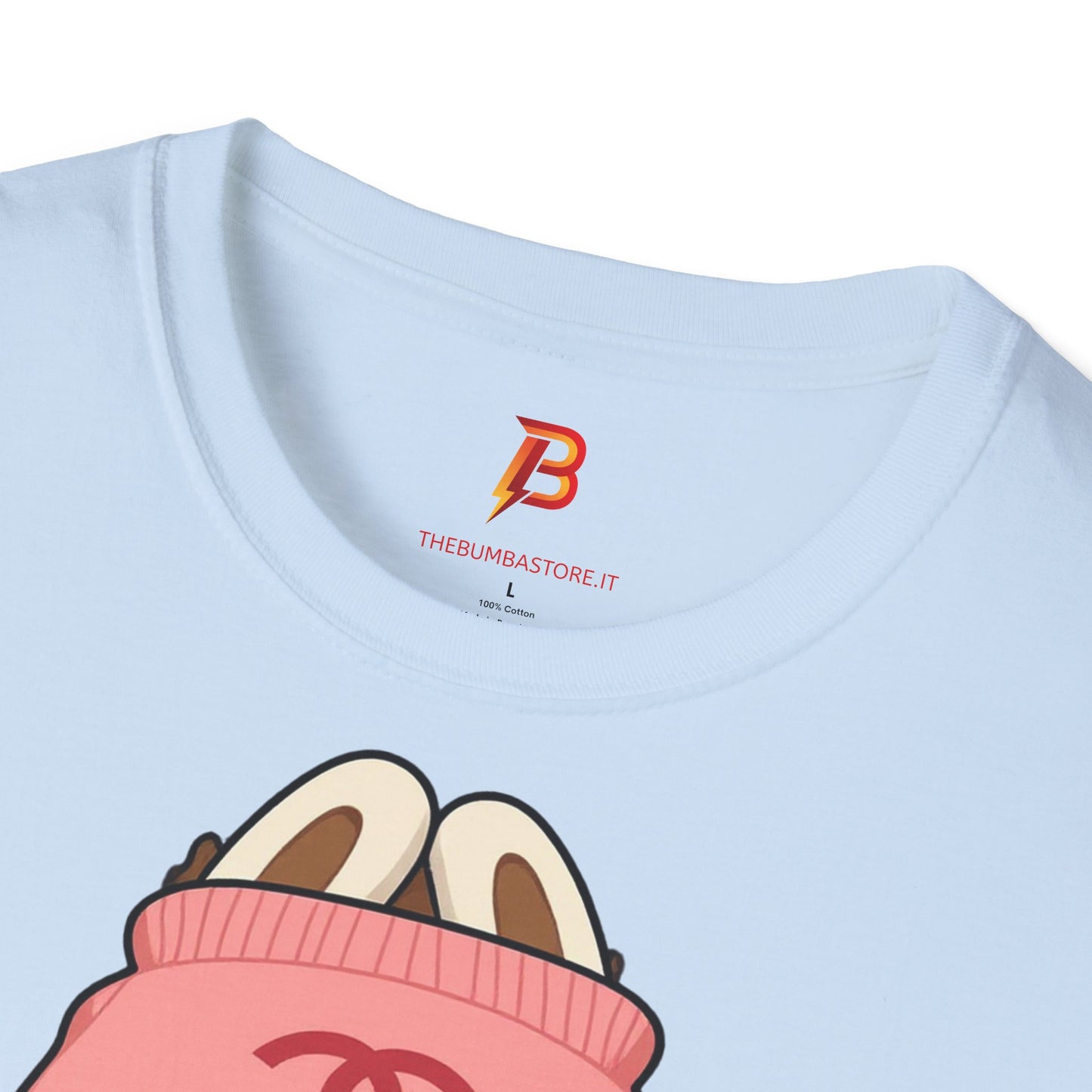 T-Shirt Unisex Labubu Softstyle – Outfit Streetwear  Kawaii.