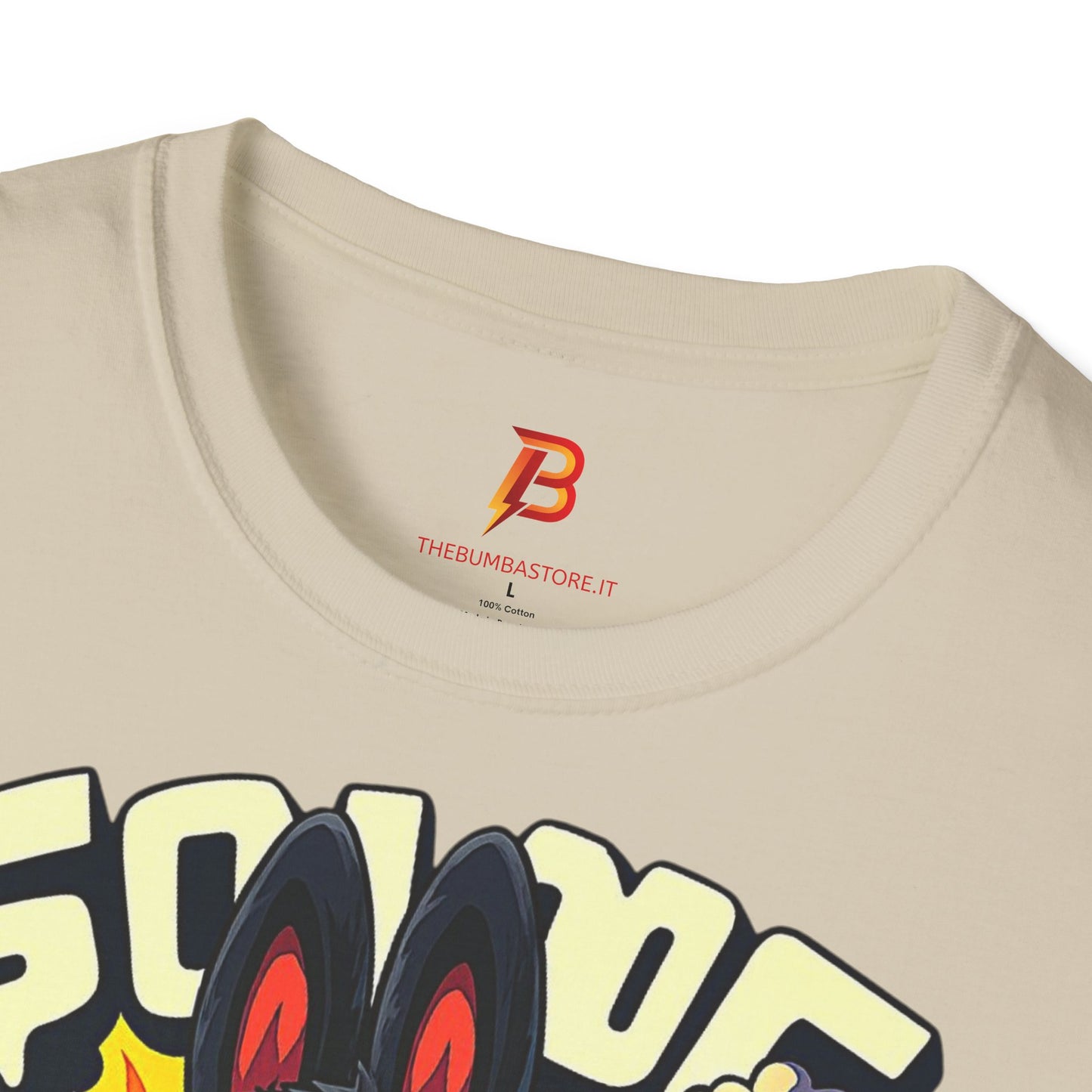 T-Shirt Unisex Labubu Softstyle  – Design Kawaii Streetwear con Skateboard.