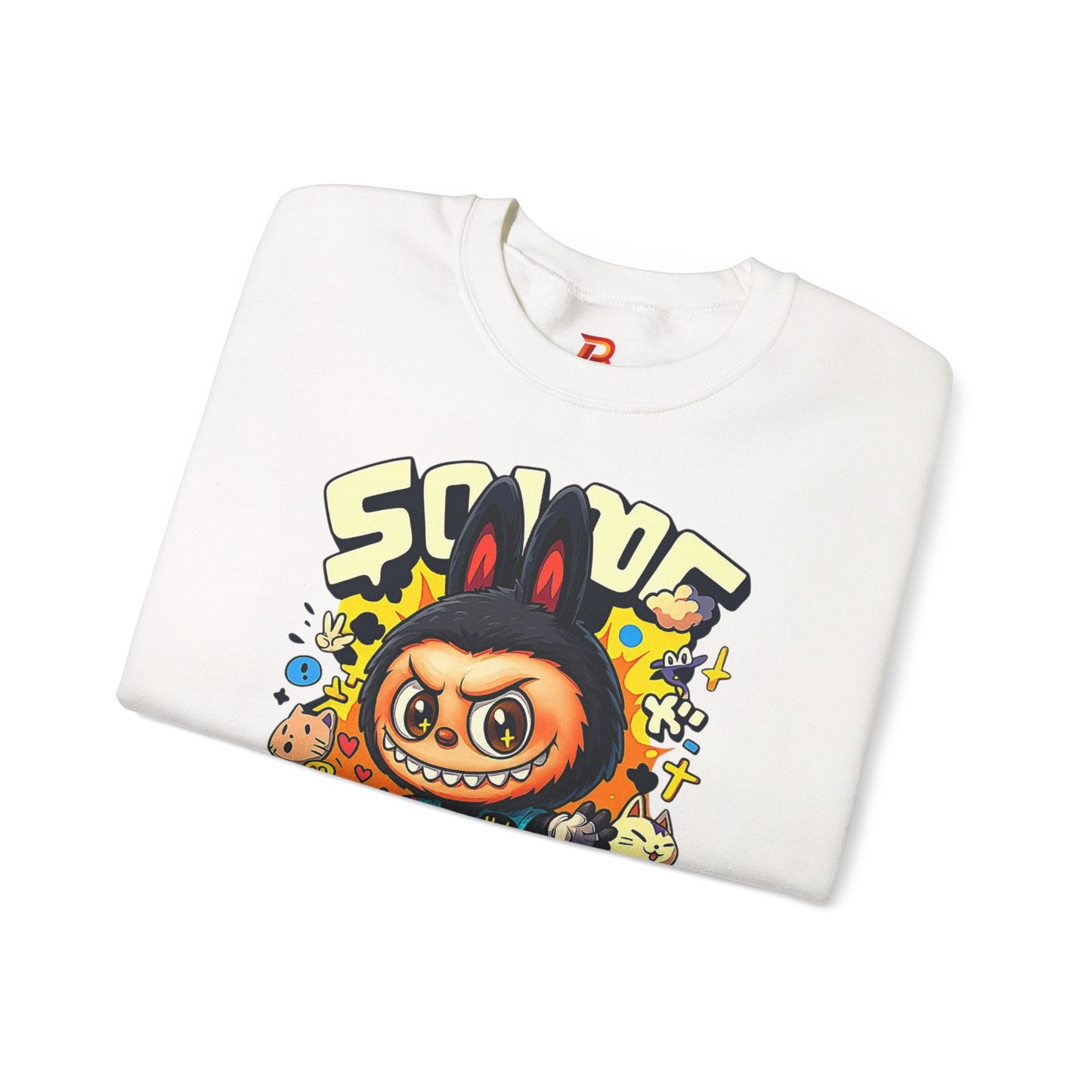 Felpa Unisex Labubu Skateboard – Streetwear Casual, Moda Urban e Comfort.