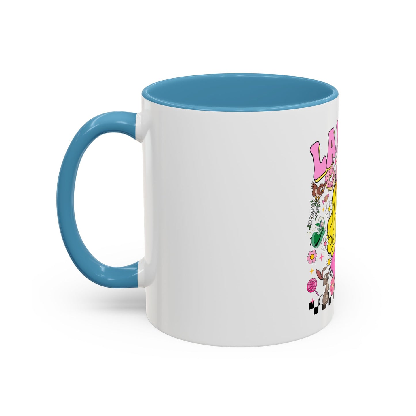 Tazza Labubu Pop Art | Tazza Colorata in Ceramica 315 ml – Collezione Personalizzabile.
