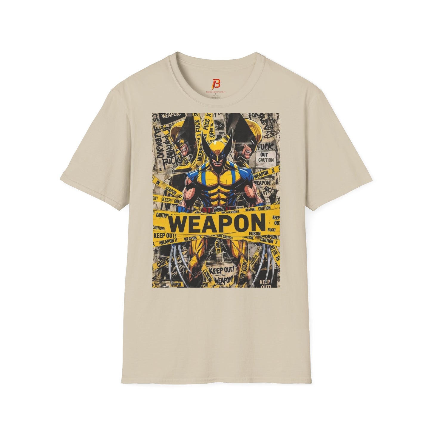 T-Shirt Unisex Wolverine – Maglietta Supereroe Marvel | Streetwear in Cotone 100%.