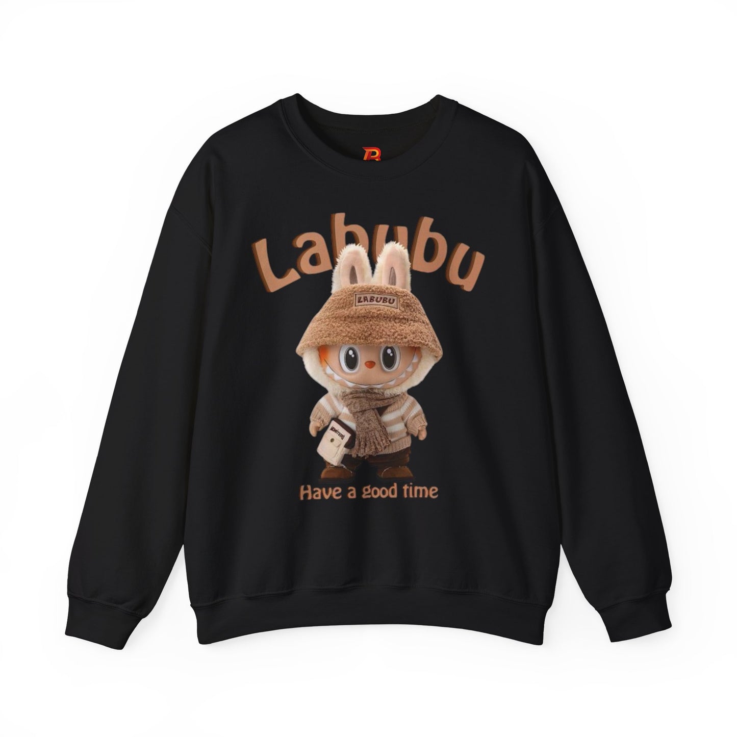 Felpa Unisex Labubu Have a Good Time – Streetwear Casual Heavy Blend.