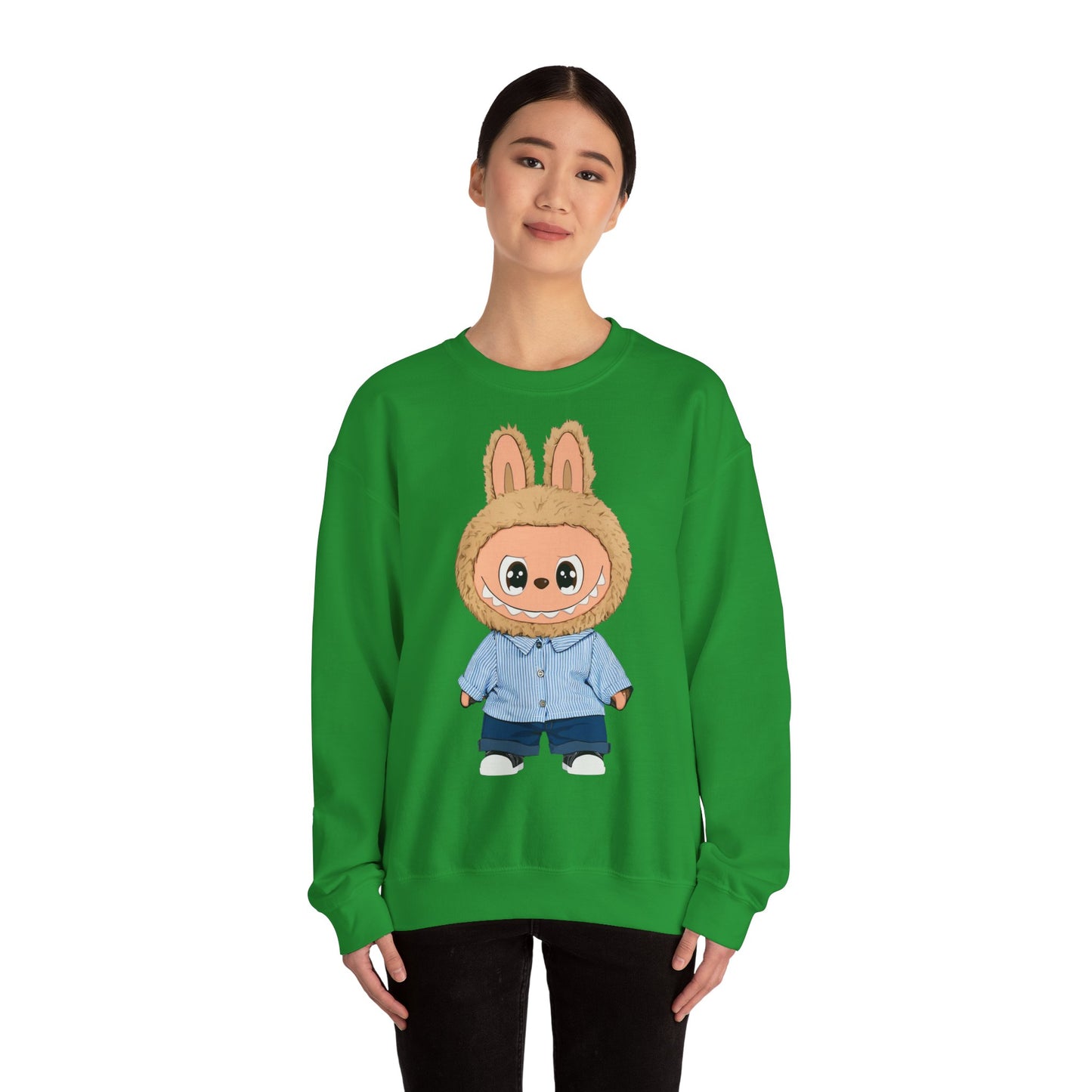 Felpa Unisex Labubu Streetwear – Sweatshirt Casual in Cotone, Comfort e Stile Unico.