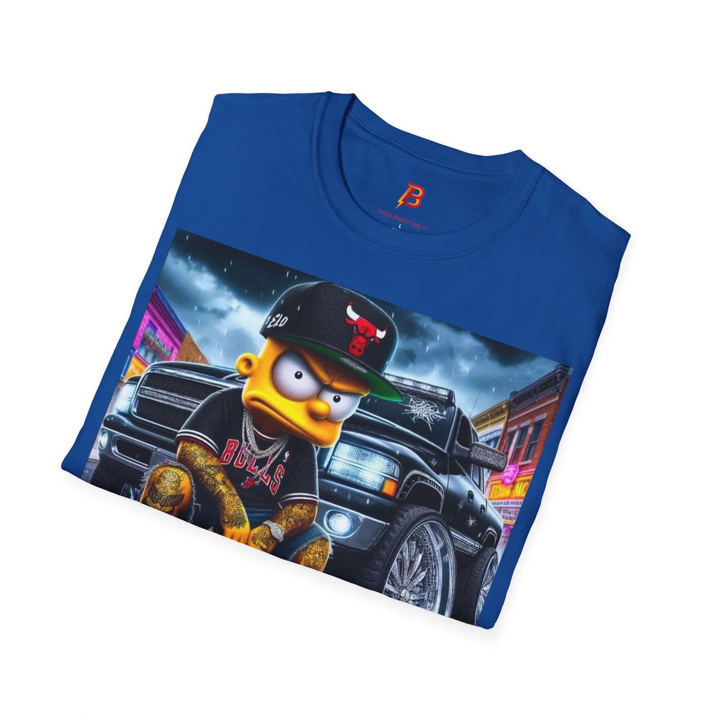 T-Shirt Unisex Bart Simpson Streetwear – Maglietta Urban Hip Hop | Cultura Pop & Moda Anni ’90
