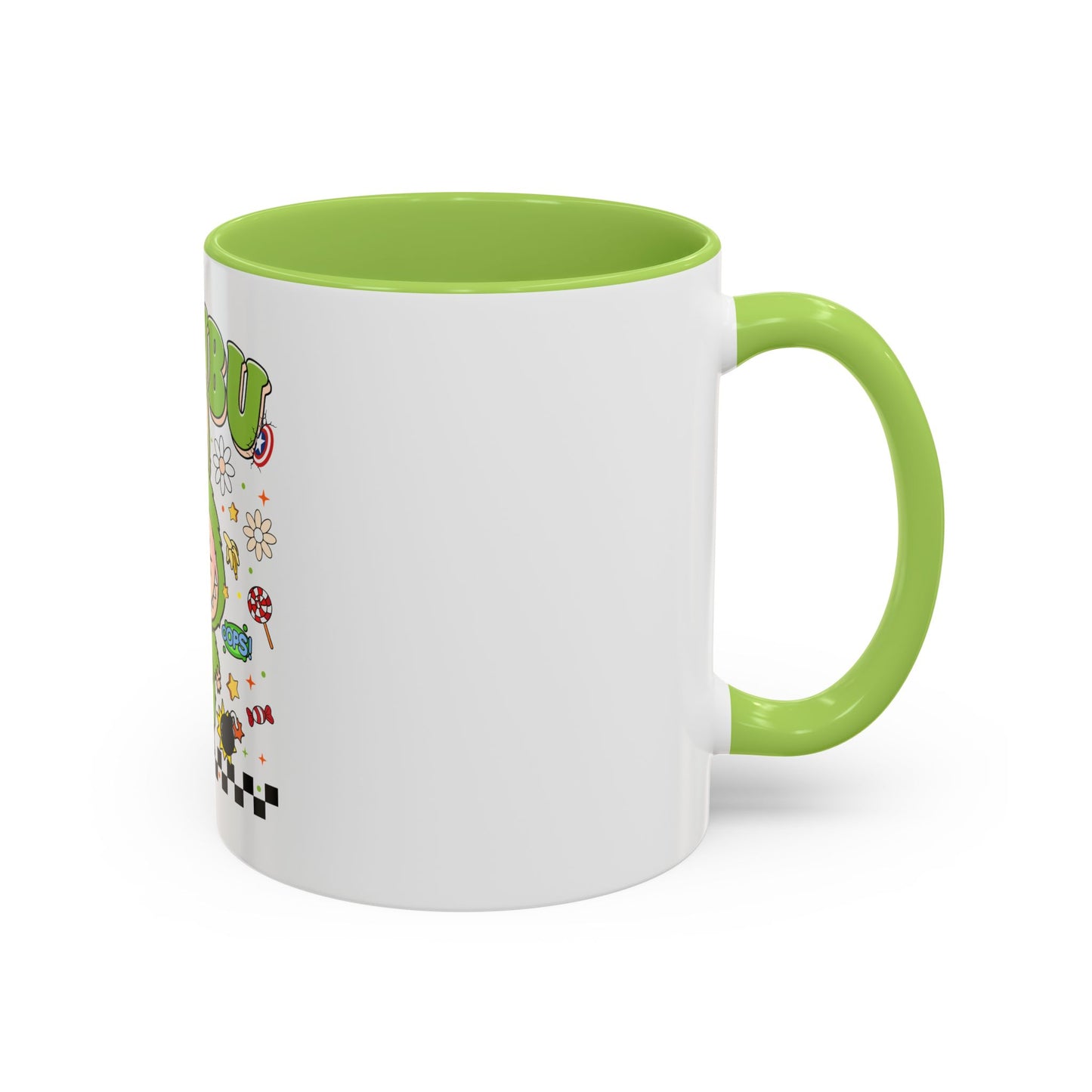 Tazza Labubu Pop Art | Tazza Colorata in Ceramica 315 ml – Collezione Personalizzabile.