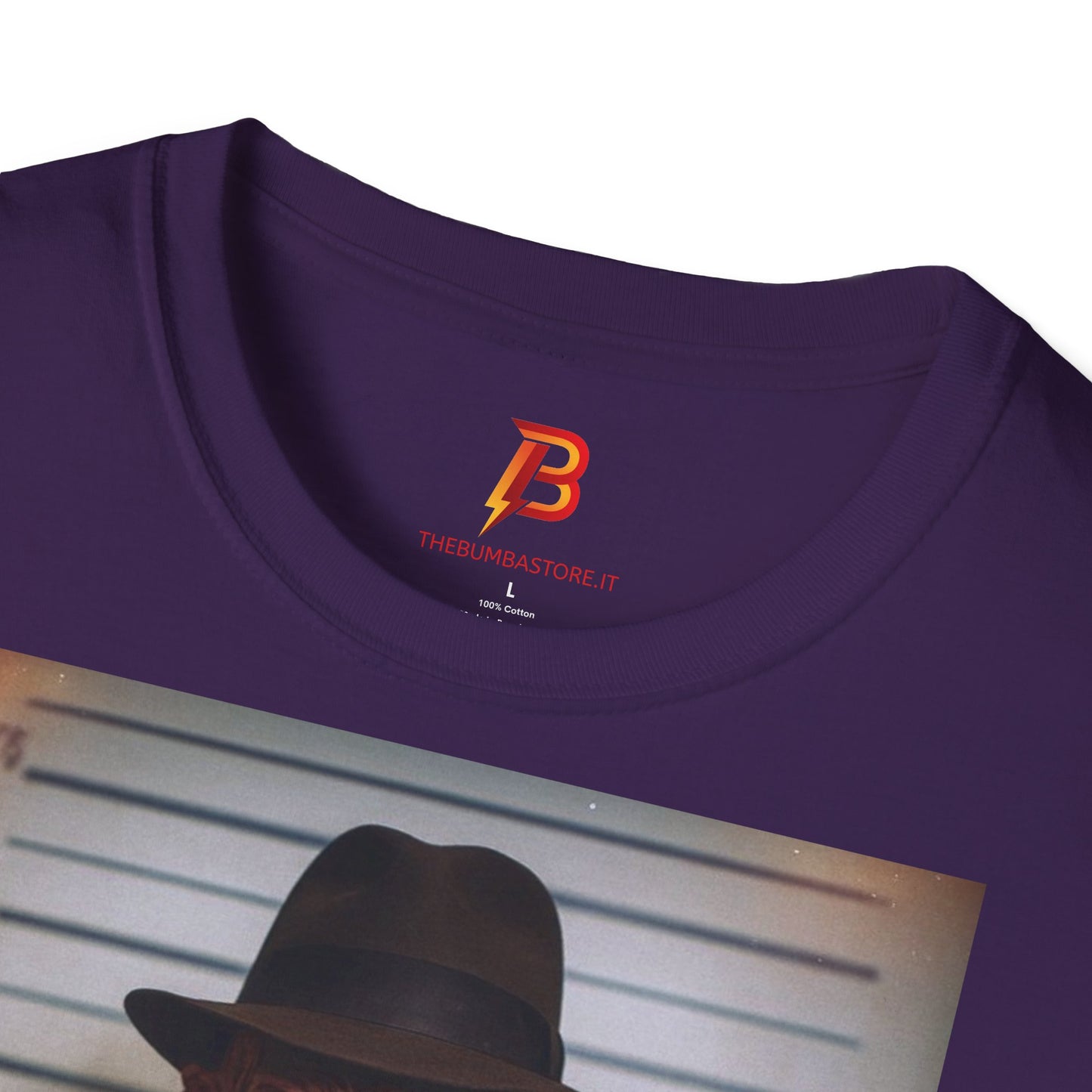 T-Shirt Unisex Freddy Krueger Mugshot – Maglietta Horror Nightmare | Cultura Pop & Halloween