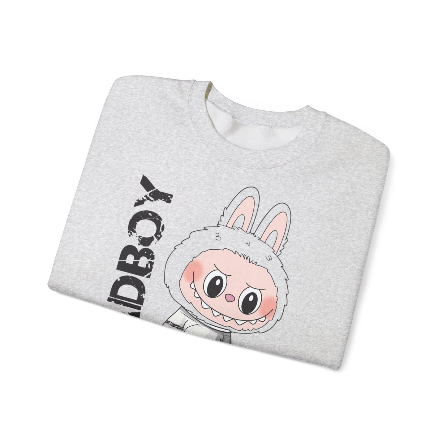 Felpa Unisex Labubu BADBOY – Streetwear Casual Heavy Blend.