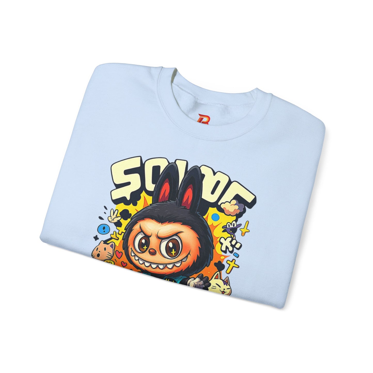 Felpa Unisex Labubu Skateboard – Streetwear Casual, Moda Urban e Comfort.