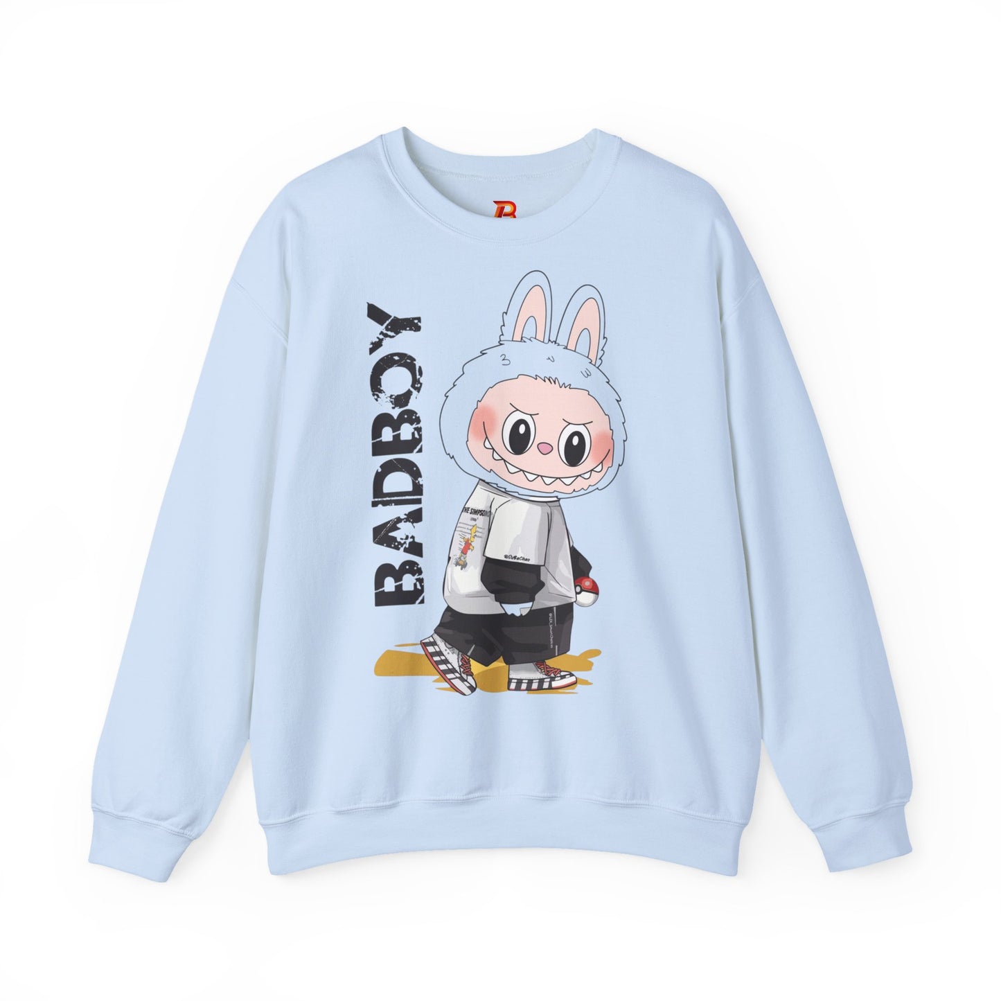 Felpa Unisex Labubu BADBOY – Streetwear Casual Heavy Blend.