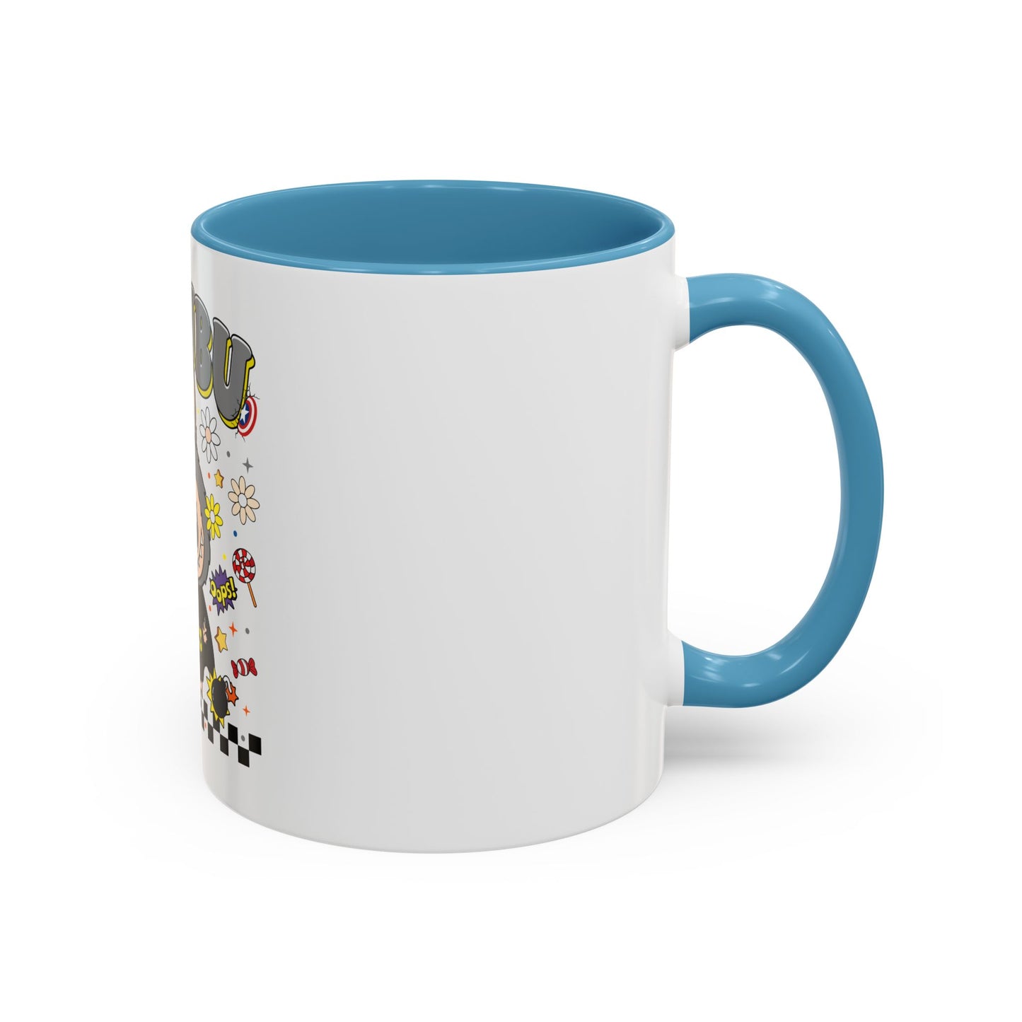 Tazza Labubu Pop Art | Tazza Colorata in Ceramica 315 ml – Collezione Personalizzabile.