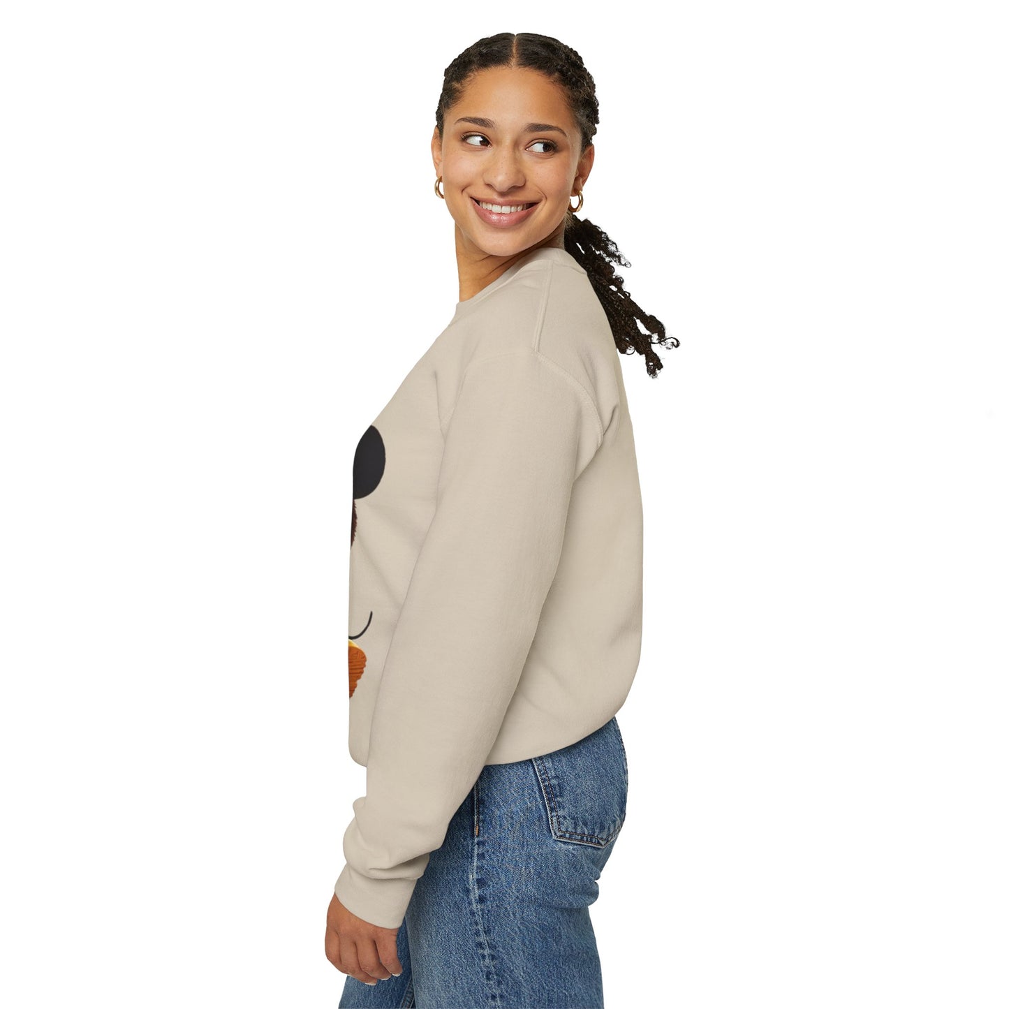 Felpa Unisex Labubu Cartoon – Sweatshirt Streetwear Rossa, Moda Urban e Comfort.