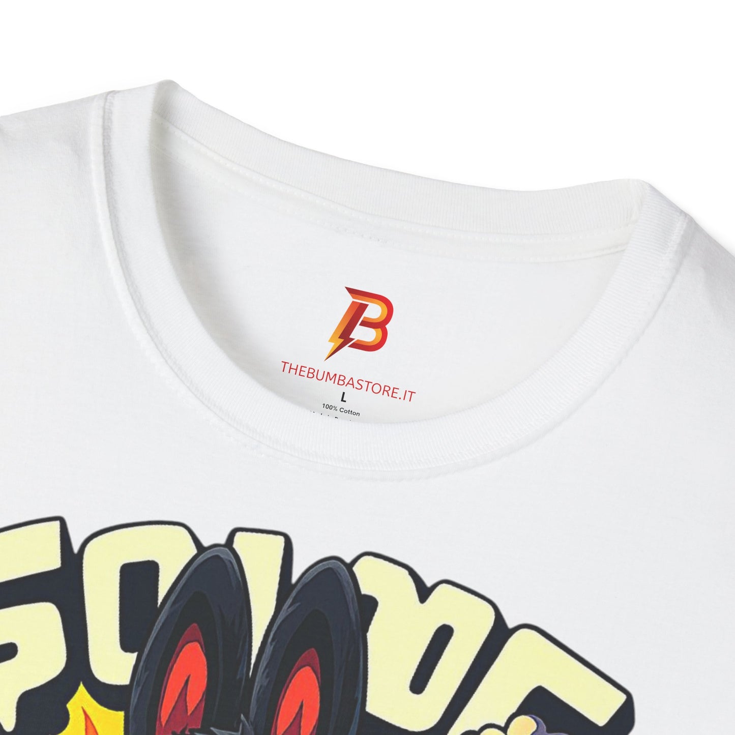 T-Shirt Unisex Labubu Softstyle  – Design Kawaii Streetwear con Skateboard.