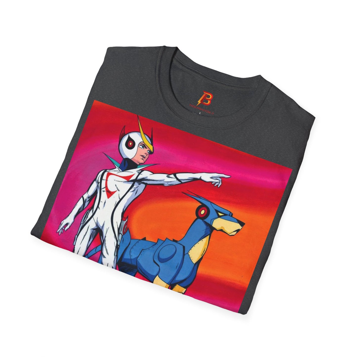 T-Shirt Anime Retrò Unisex | Design Vintage Tatsunoko – Comfort Softstyle in Cotone