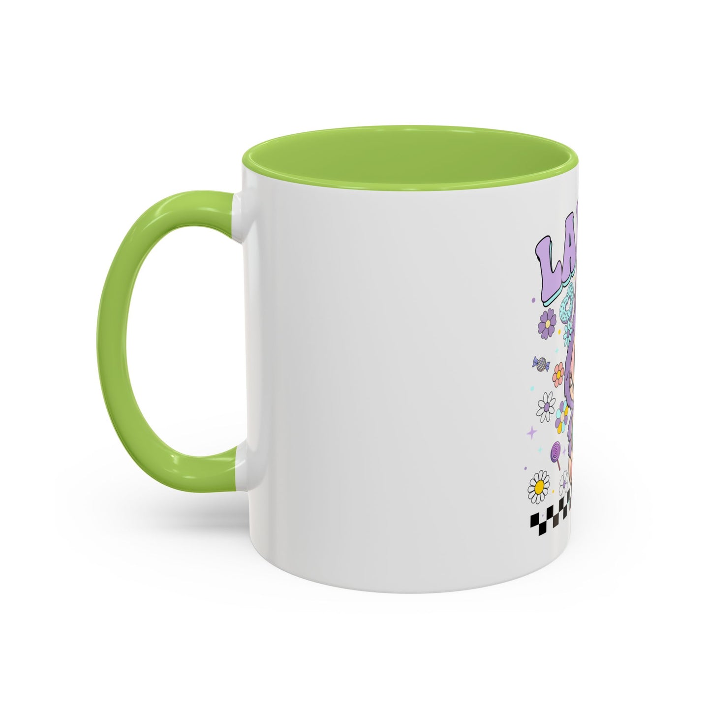 Tazza Labubu Pop Art | Tazza Colorata in Ceramica 315 ml – Collezione Personalizzabile.