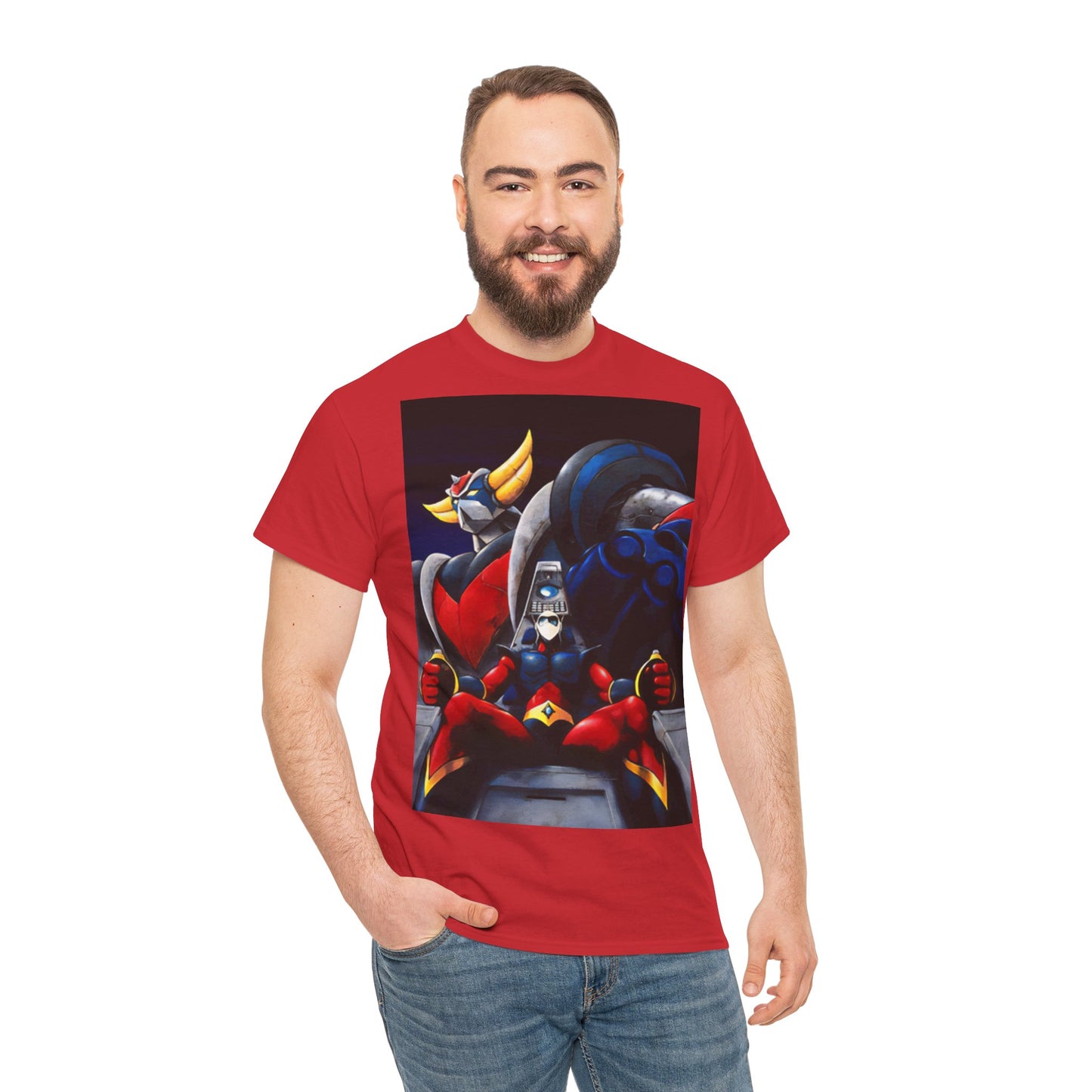 T-Shirt Goldrake UFO Robot e Actarus – Maglia in Cotone 100% Etico, Comfort e Stile Anni ’80