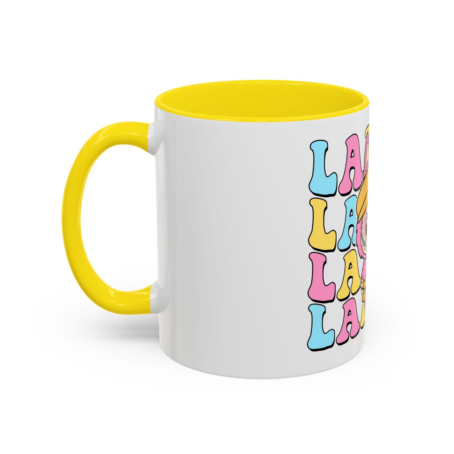 Tazza Labubu Pop Art | Tazza Colorata in Ceramica 315 ml – Collezione Personalizzabile.