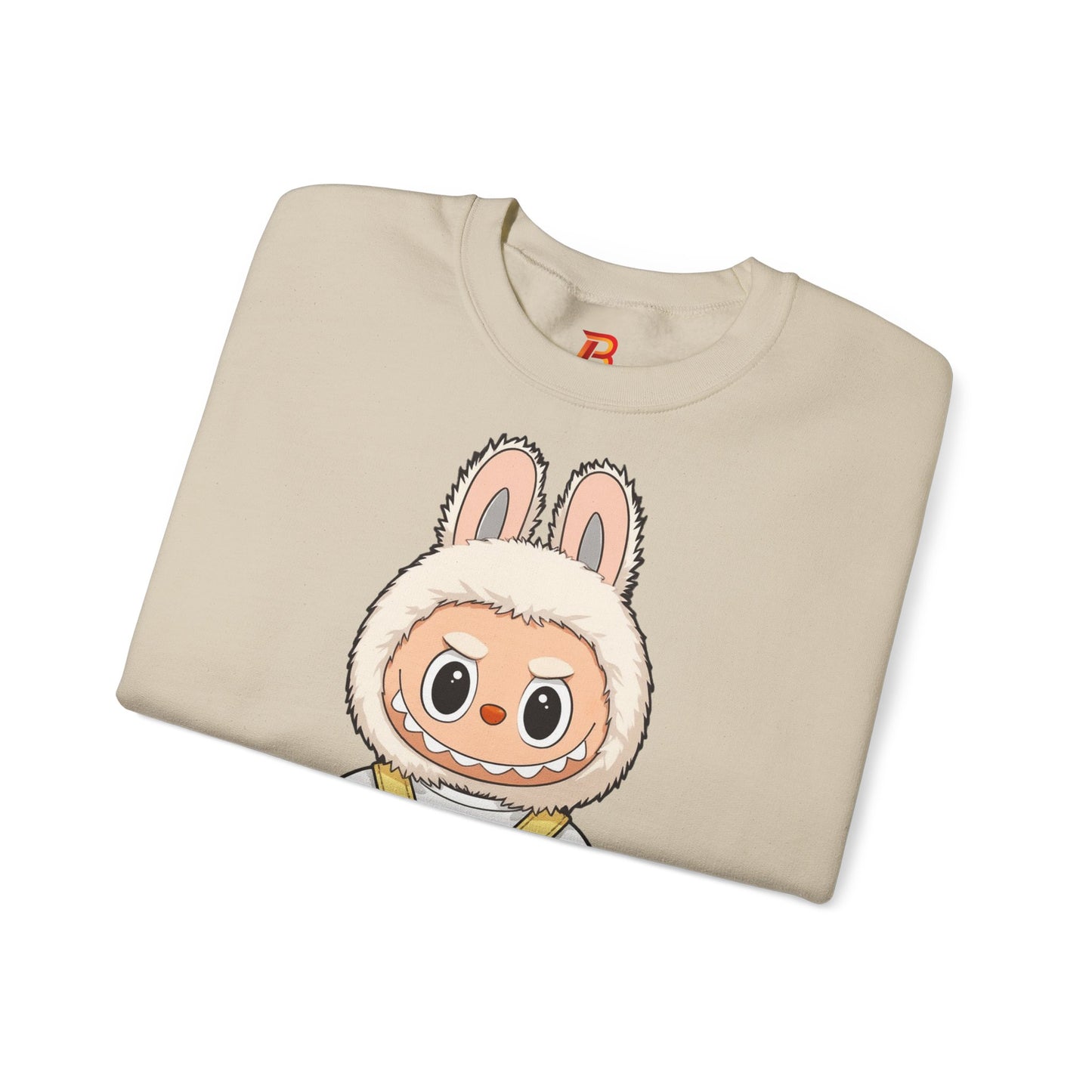 Felpa Unisex Labubu Teddy Overalls – Sweatshirt - Streetwear Heavy Blend™.