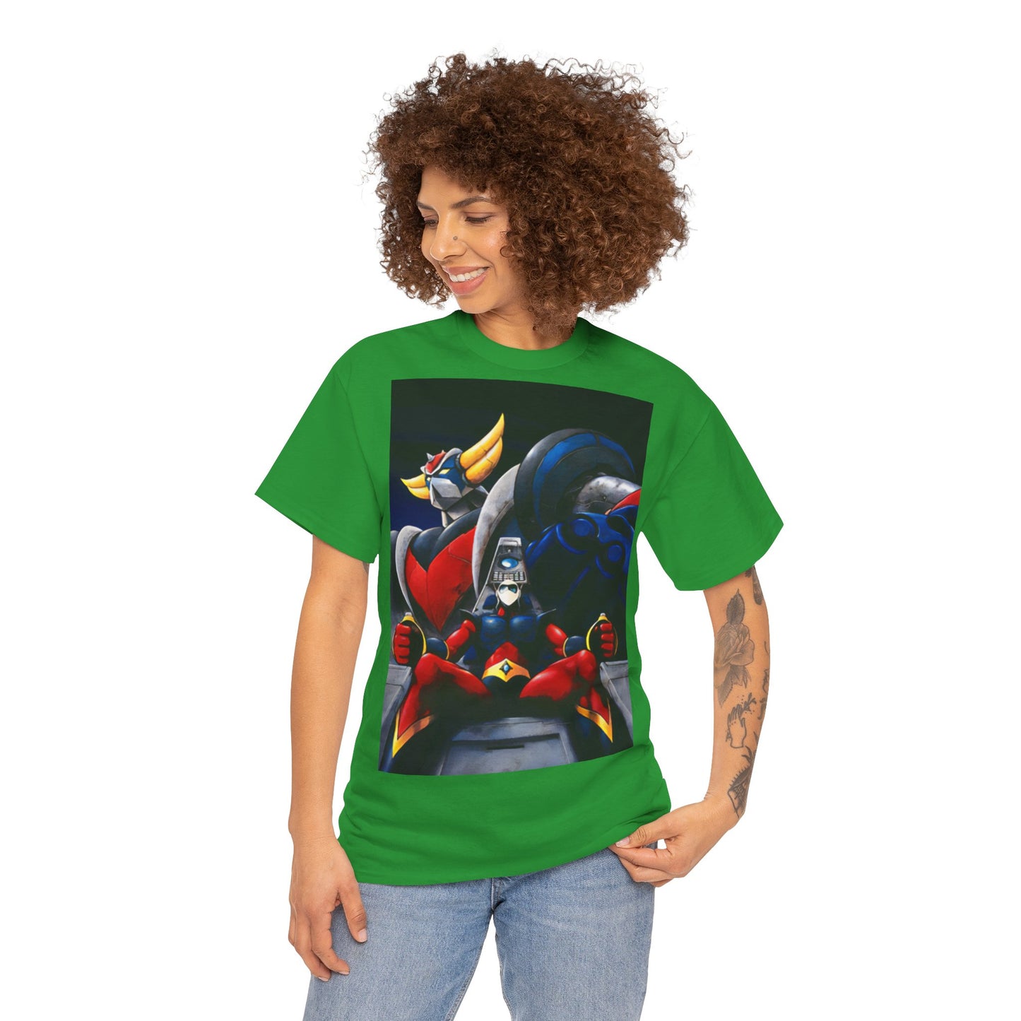 T-Shirt Goldrake UFO Robot e Actarus – Maglia in Cotone 100% Etico, Comfort e Stile Anni ’80
