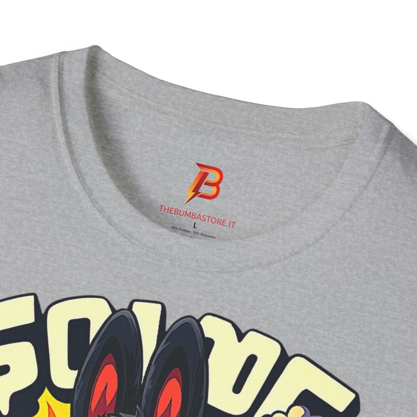 T-Shirt Unisex Labubu Softstyle  – Design Kawaii Streetwear con Skateboard.