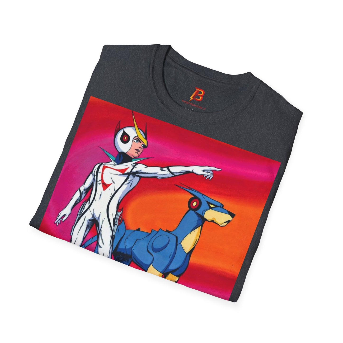 T-Shirt Anime Retrò Unisex | Design Vintage Tatsunoko – Comfort Softstyle in Cotone