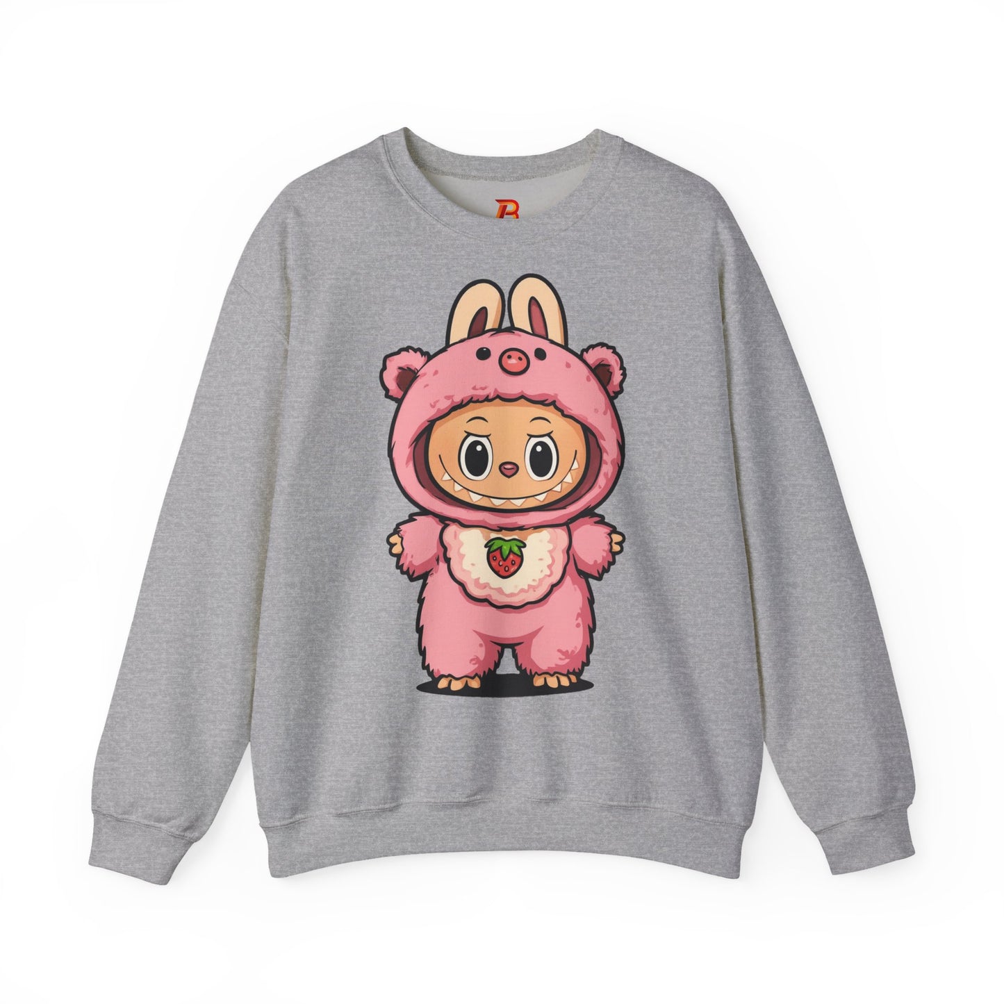 Felpa Unisex Labubu Rosa – Sweatshirt Streetwear Casual, Comfort e Stile Giocoso.