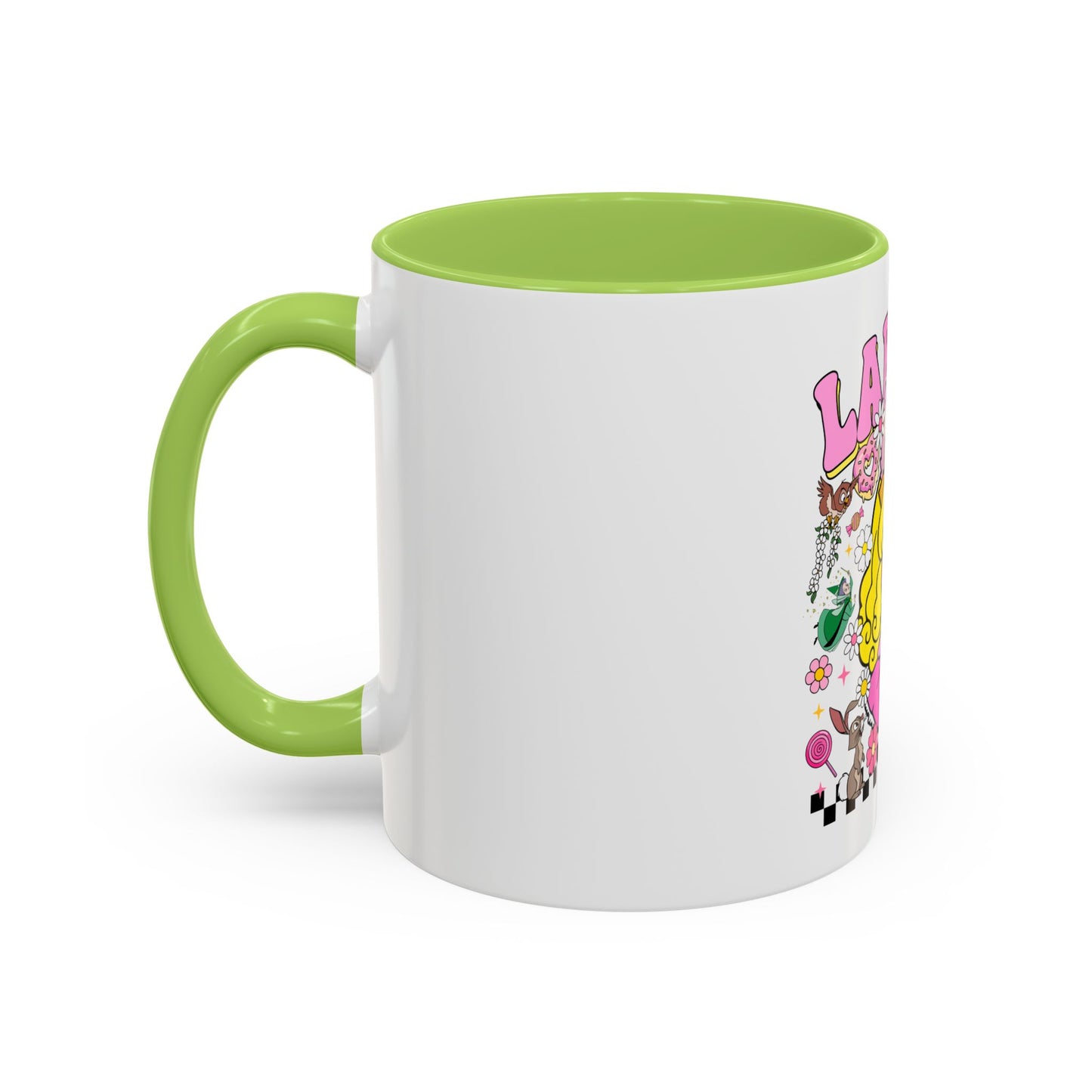 Tazza Labubu Pop Art | Tazza Colorata in Ceramica 315 ml – Collezione Personalizzabile.