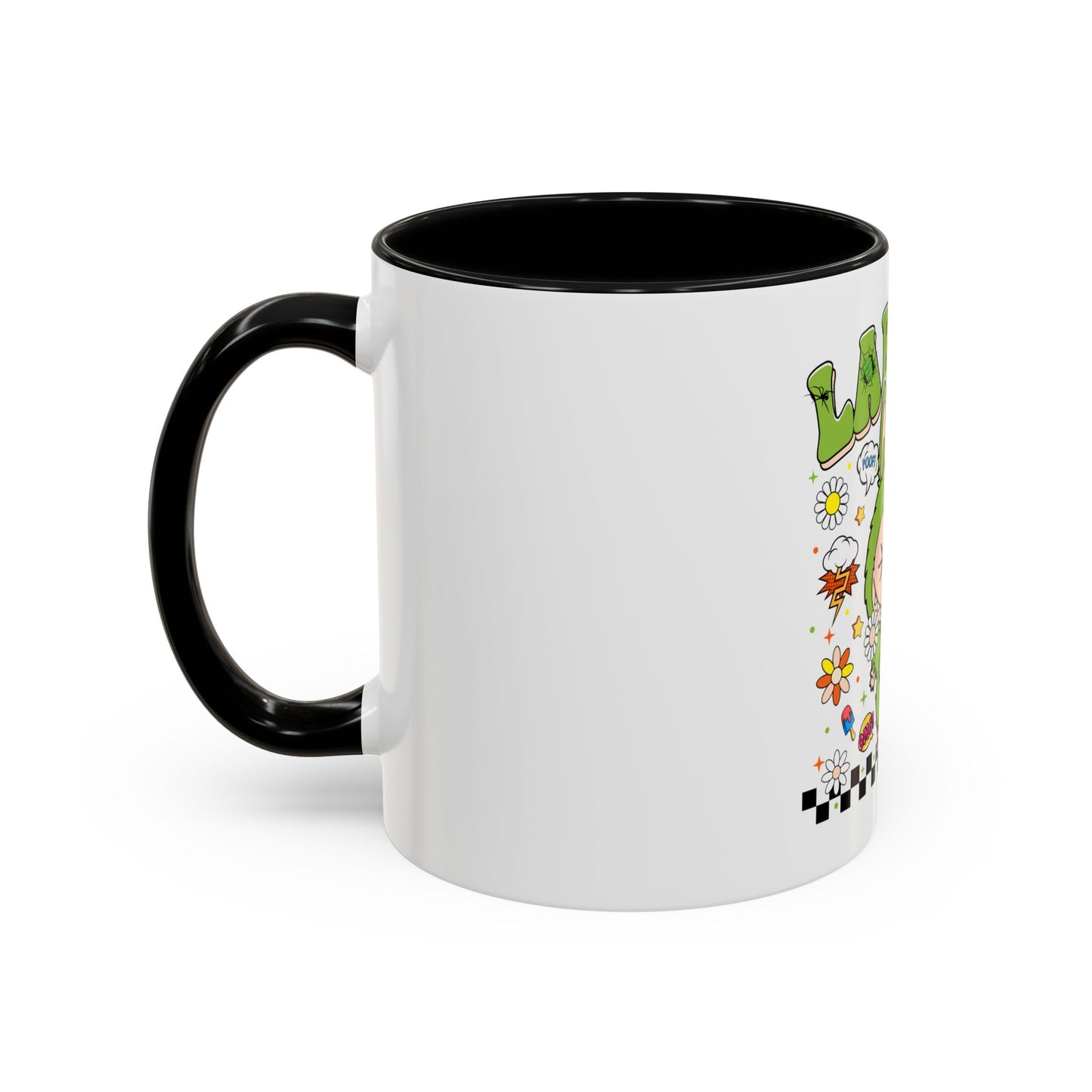Tazza Labubu Pop Art | Tazza Colorata in Ceramica 315 ml – Collezione Personalizzabile.